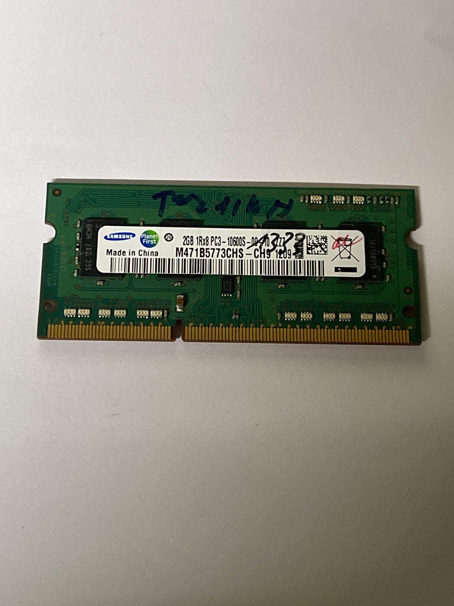 RAM Laptop 2Gb DDR3 cũ tháo máy Bus 10600S