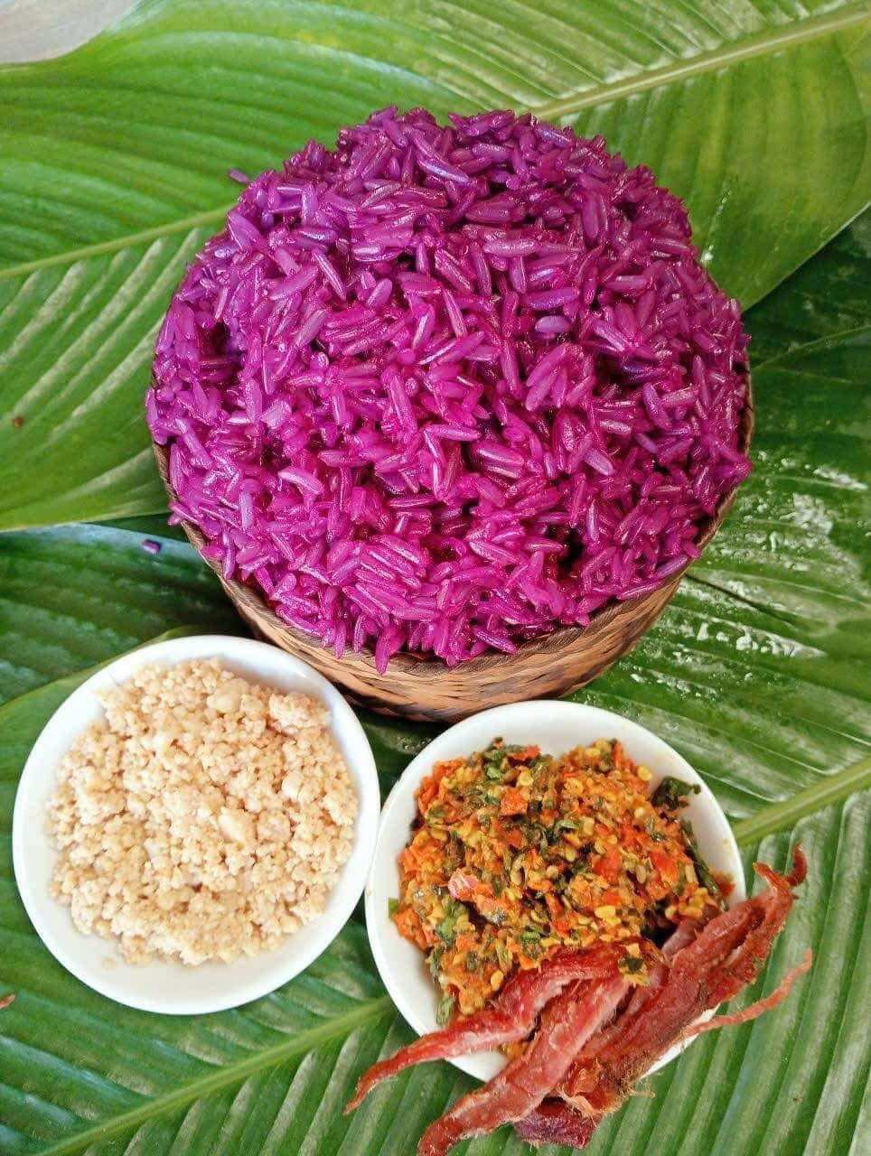 Gạo nếp nương Điện Biên của người H'Mông Điện Biên, thơm, ngon