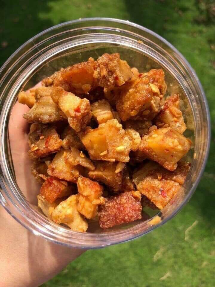 Tốp Mỡ Rim Hủ Pet 250gr