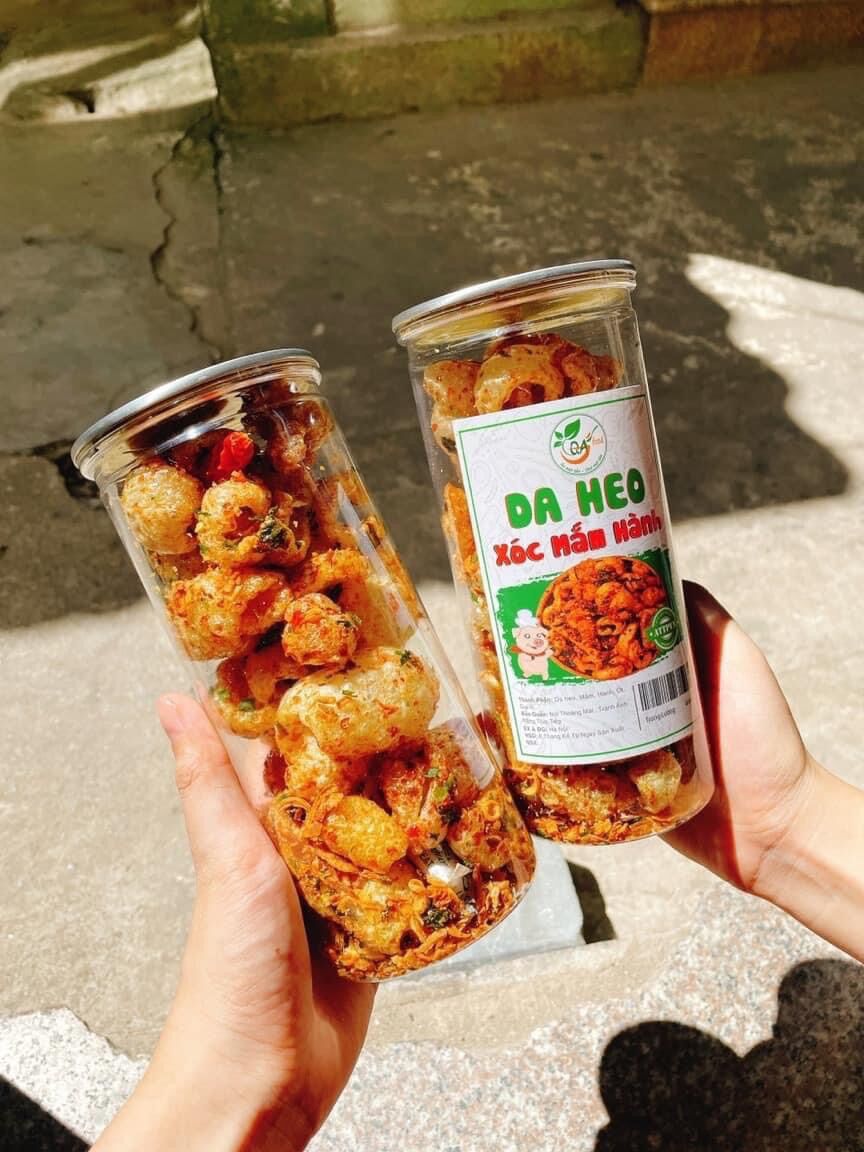 Combo mua 1 được 5: Khô mix + Chuối sứ sấy mộc + da heo mắm hành.