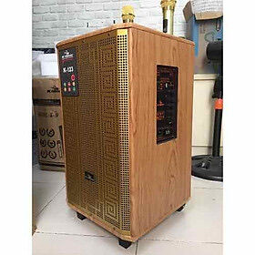 Loa kéo Kiomic K123 thùng gỗ