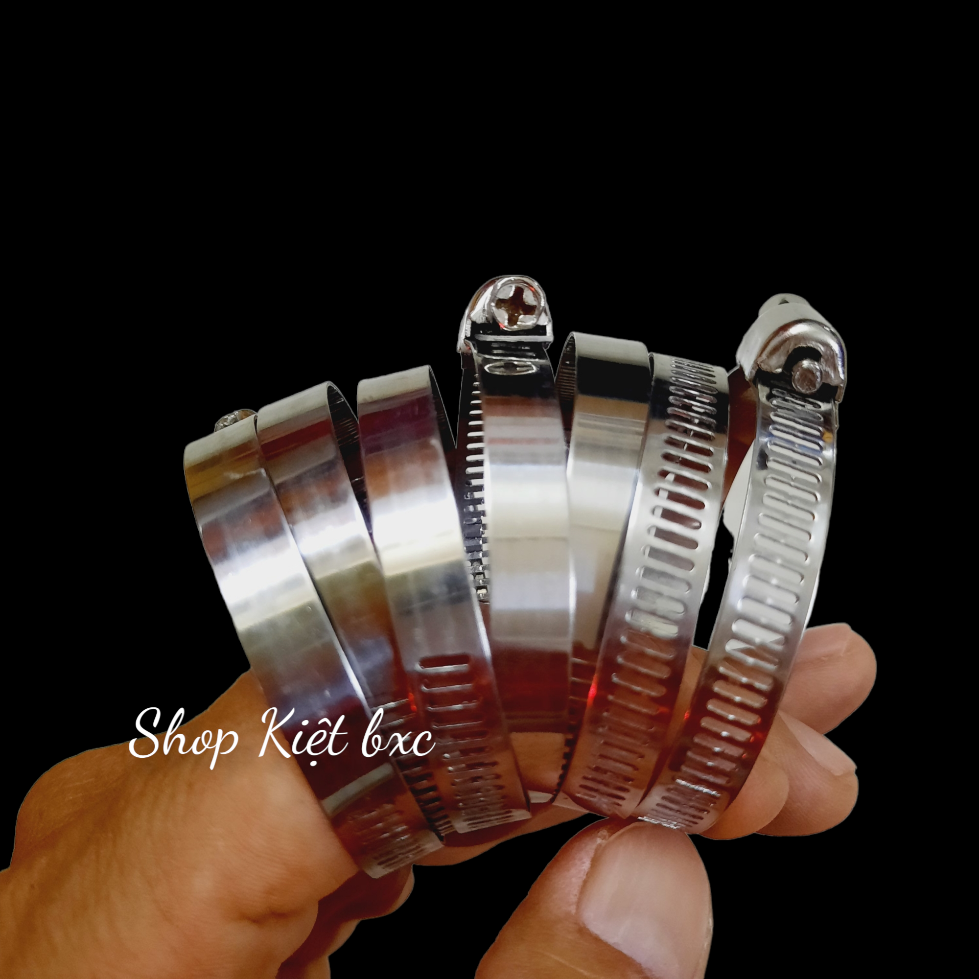 Cổ dê xiết inox 5cm