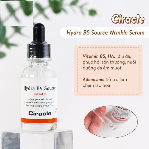 Tinh chất Phục Hồi Cấp Ẩm Ciracle Hydra B5 Source