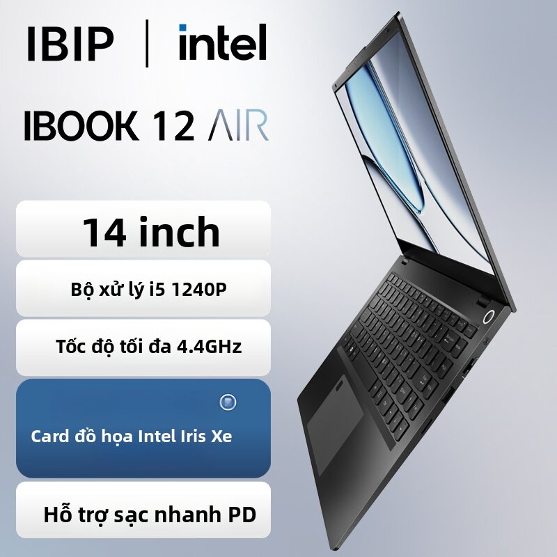 IBIP | Graphical Design Ultra-lightweight Portable Laptop Intel Core i5-1240P - 2