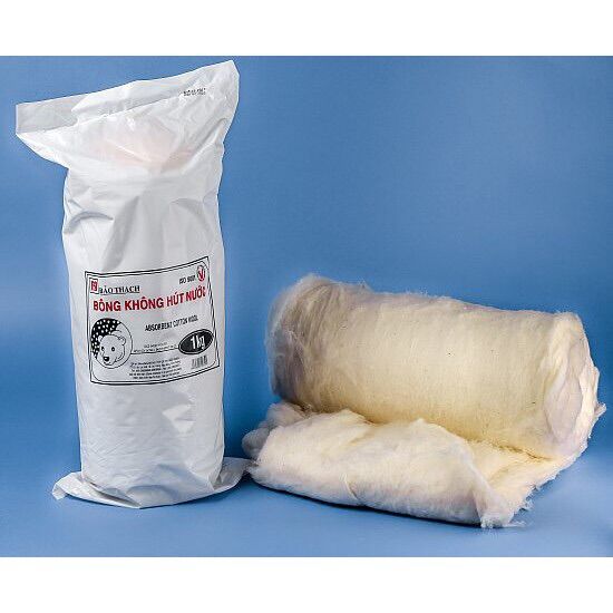 ❤️ bông mỡ không thấm nước bảo thạch 1kg túi 1kg bông mỡ cuộn dùng để lót khi bó bột tay,chân bông mỡ bông gòn cuộn y tế tiệt trùng không thấm hút nước bảo thạch 1kg