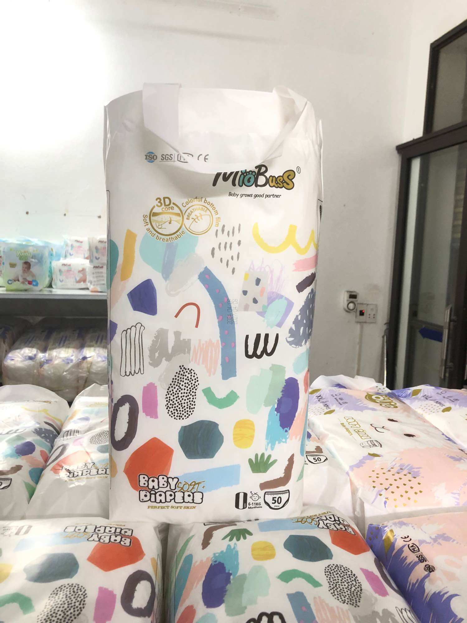 COMBO 100m bỉm trẻ em miobuss dành cho trẻ em