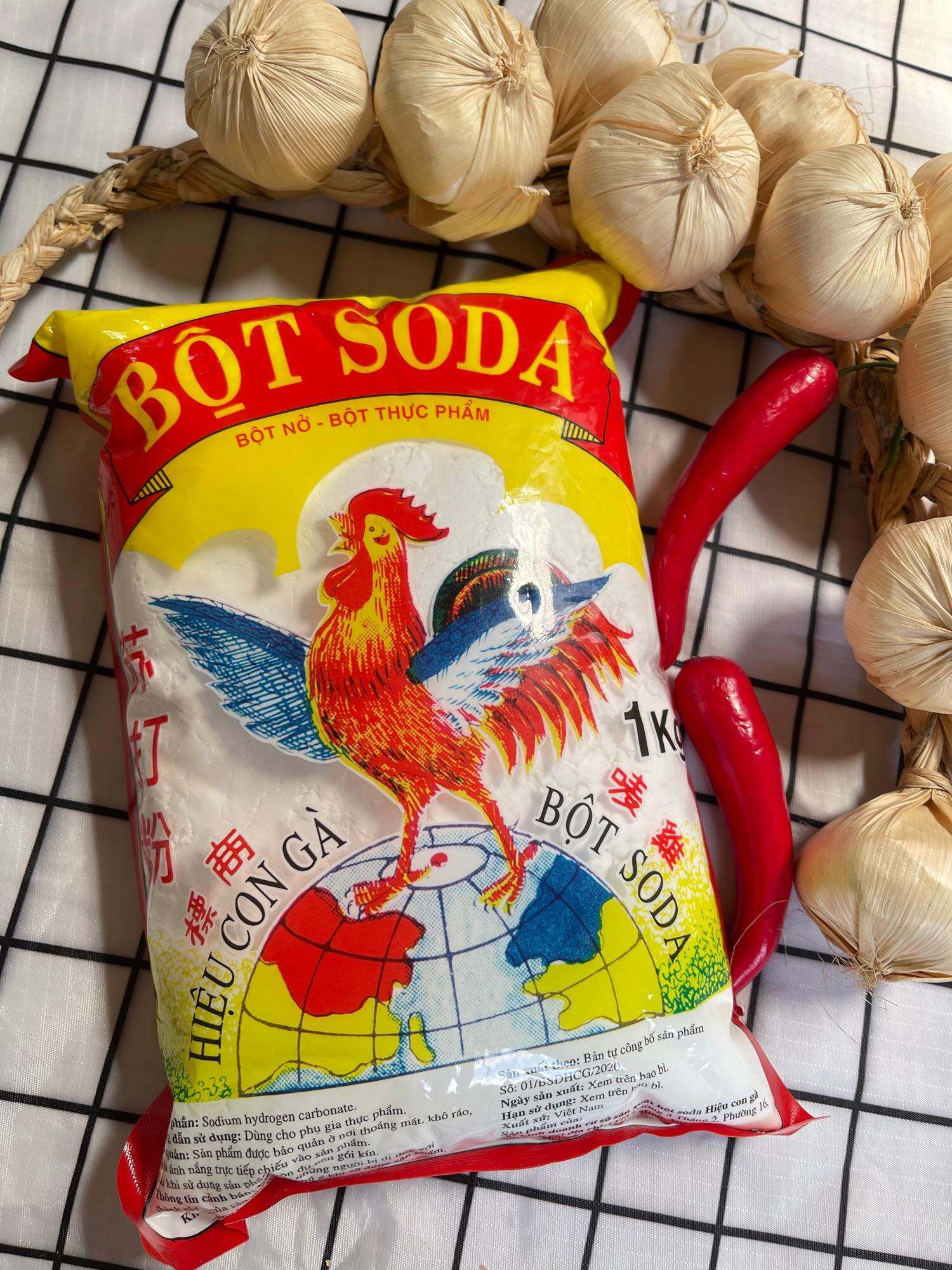 BỘT SODA / MUỐI DIÊM HIỆU CON GÀ  - 1KG