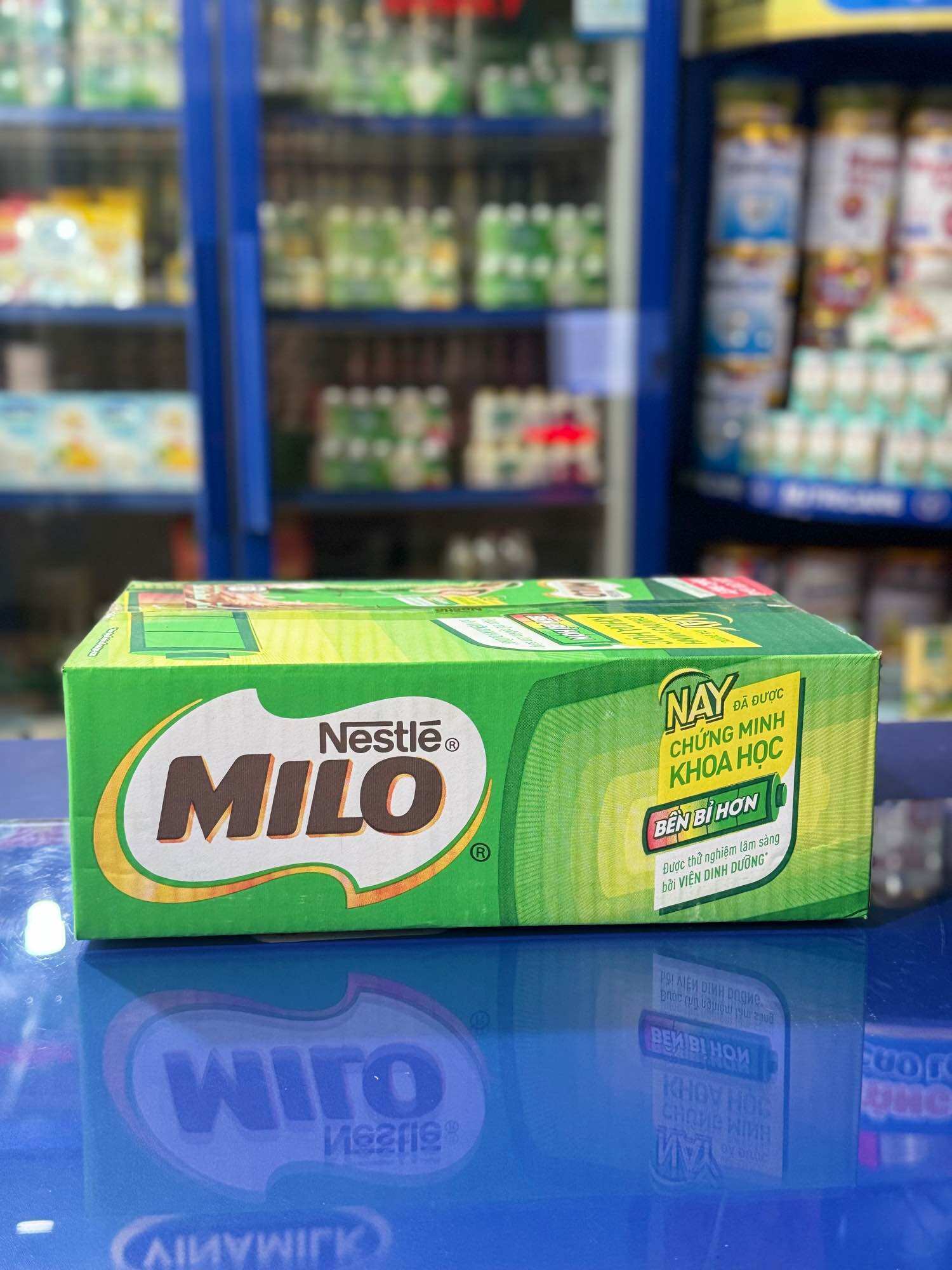 Thùng 48 hộp sữa lúa mạch milo active go 180ml/hộp.
