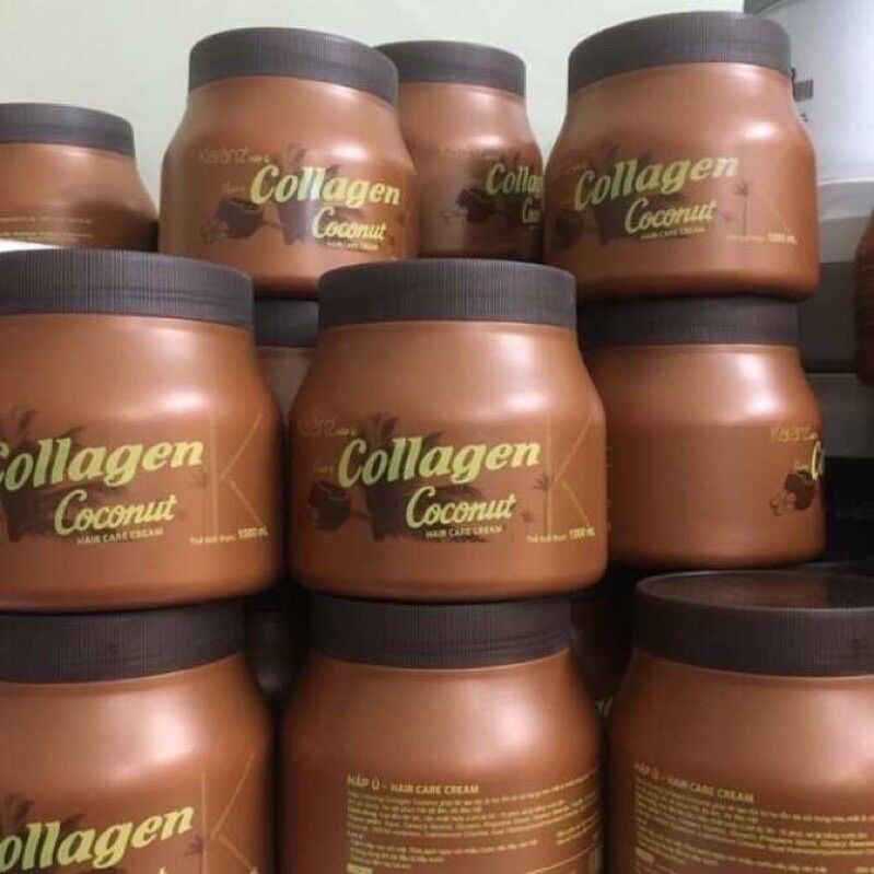 Hấp Dầu Dừa Collagen 1000ml Giá Rẻ