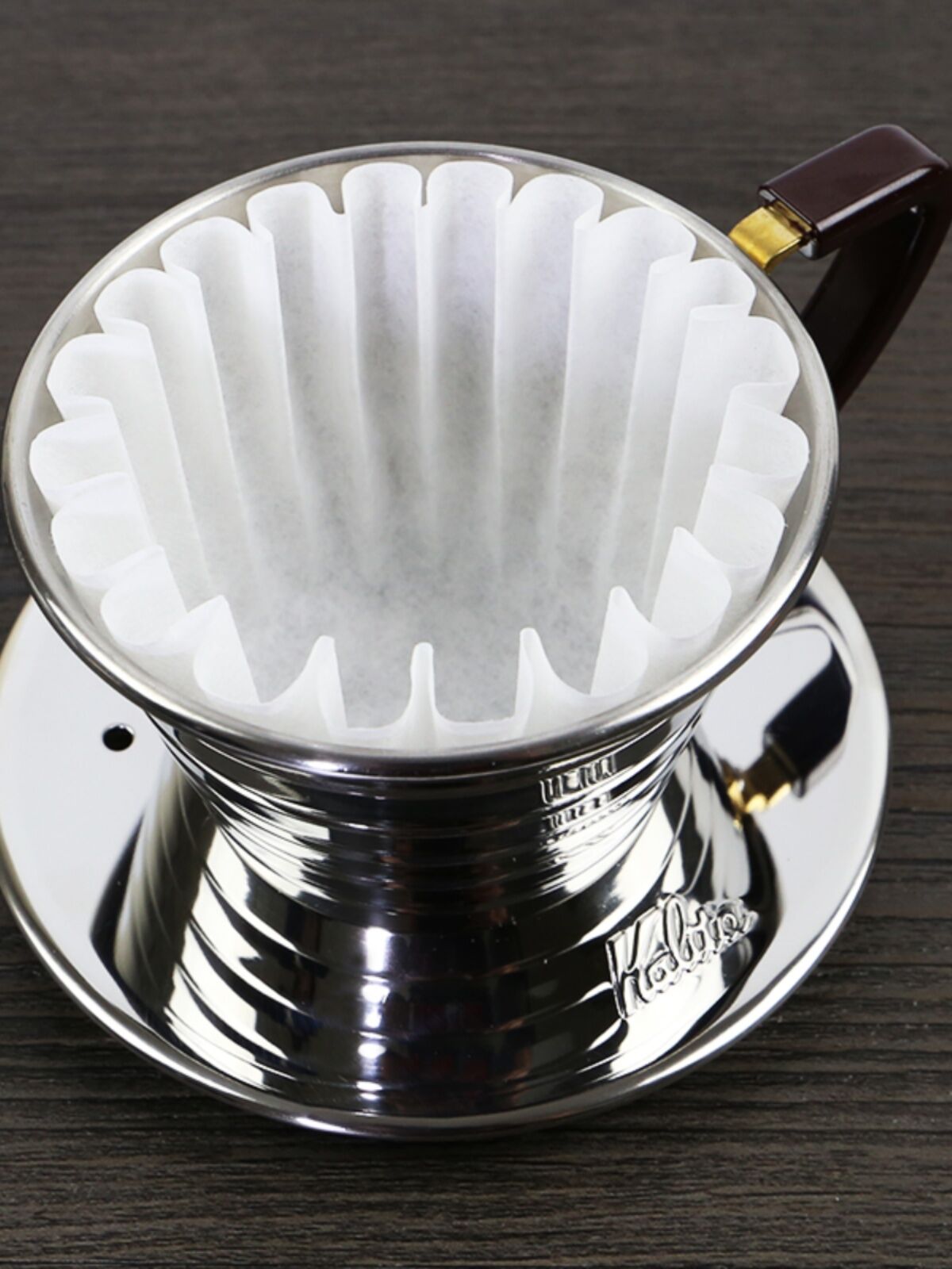 Kalita Nhật Bản Cà Phê Cầm Tay Giấy Lọc Trứng Có Thể Gập Lại Cốc Lọc Sóng Trắng Giấy Lọc Cho Nhà Hàng Cà Phê