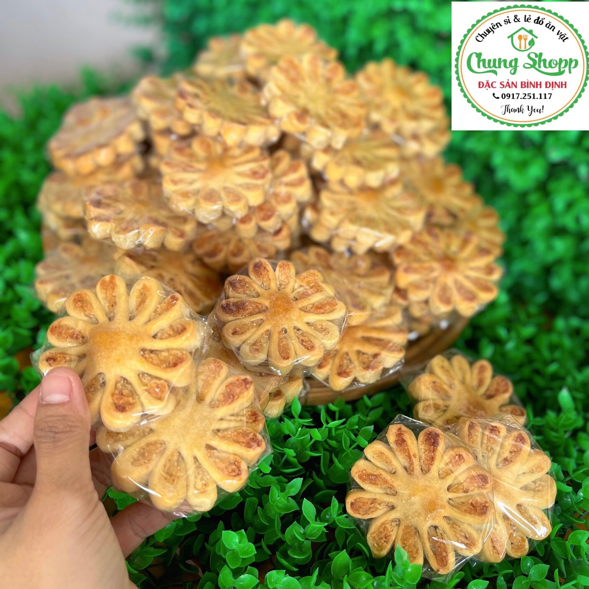 Bánh xuân thu nướng nhân dừa , đặc sản bình định