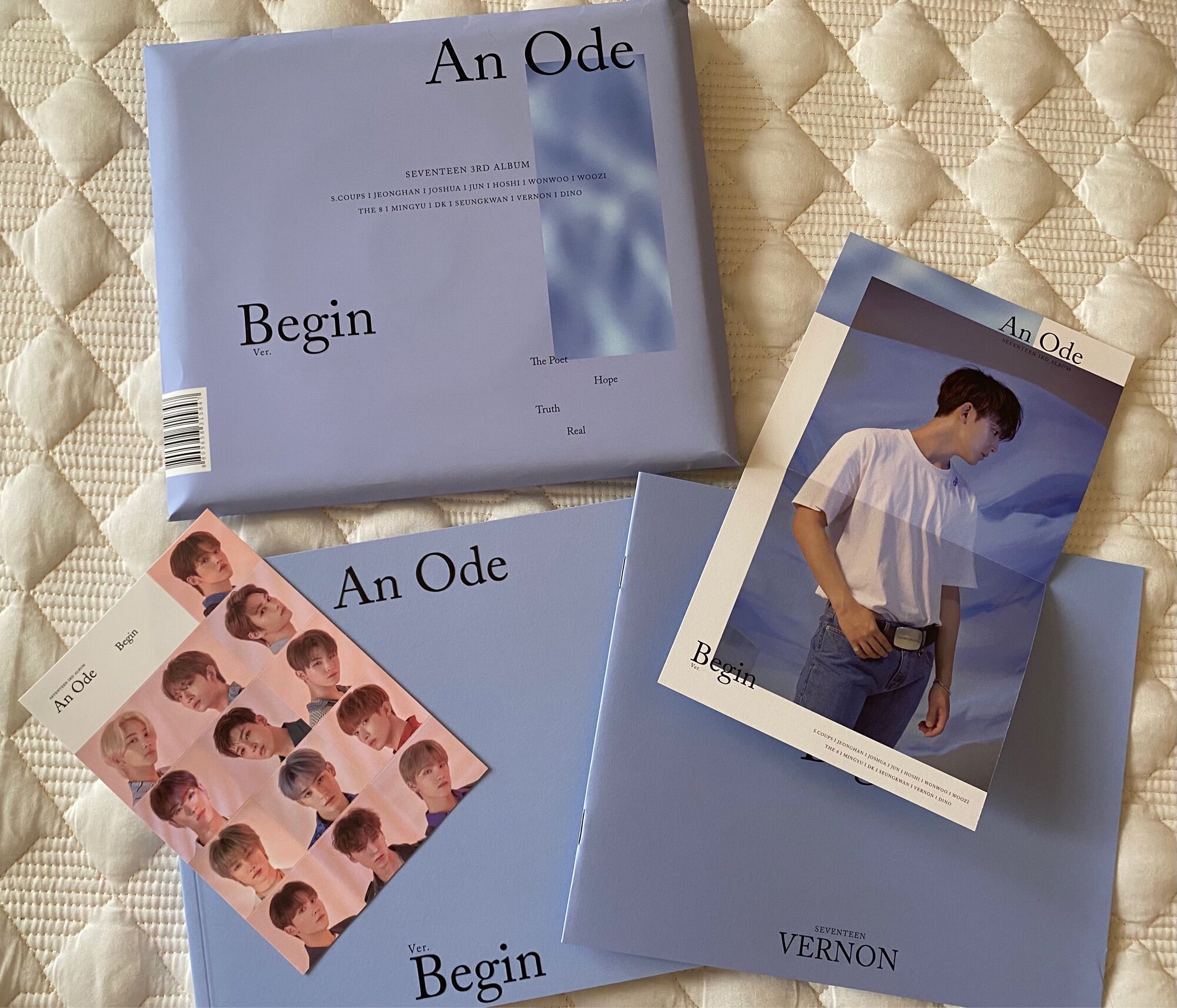 Pass Seventeen album An Ode official