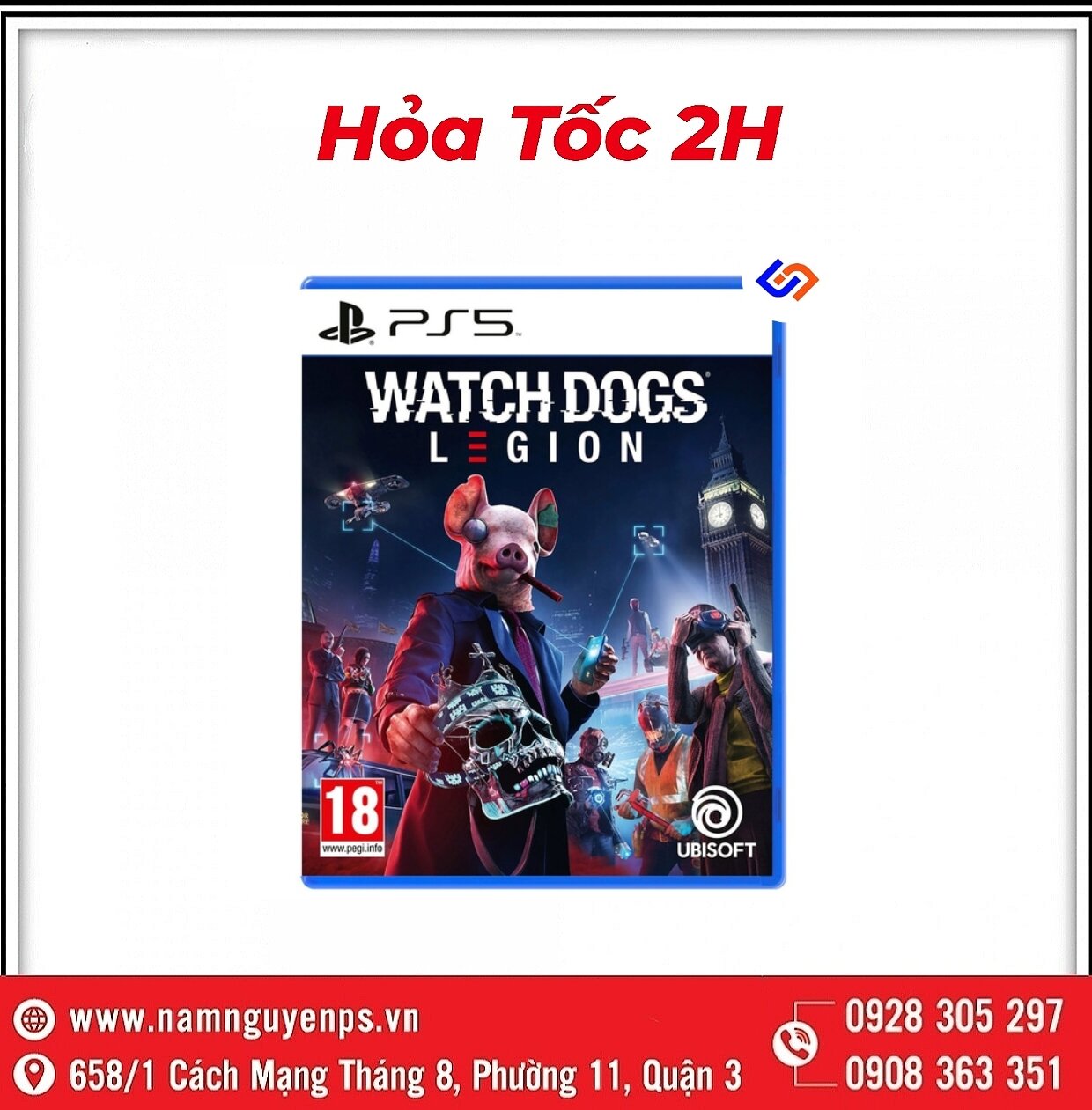 Đĩa game ps5 | watchdogs legion watch dogs