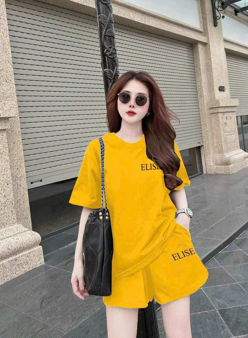 BỘ ELISE NỮ THUN COTTON ĐỦ SIZE