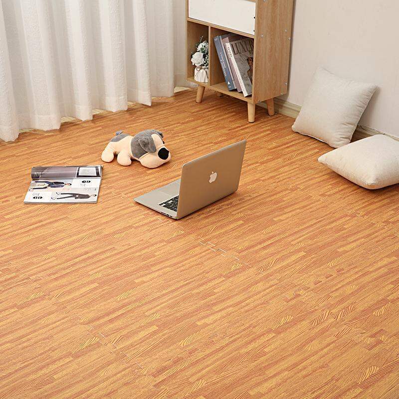 Giá đặc biệt, thảm bò ghép cho bé, thảm sàn bằng xốp vân gỗ gia dụng, thảm xốp ghép hình phòng ngủ dày 60*60
