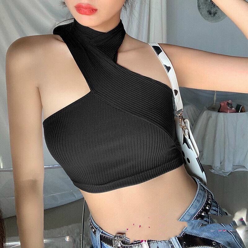 Áo Yếm kiểu Nữ cột dây cực sexy dáng croptop LUCYLUCY