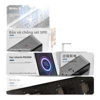 Philips | Ổ Cắm Điện Bảo Vệ Quá Tải Với Sạc Nhanh USB