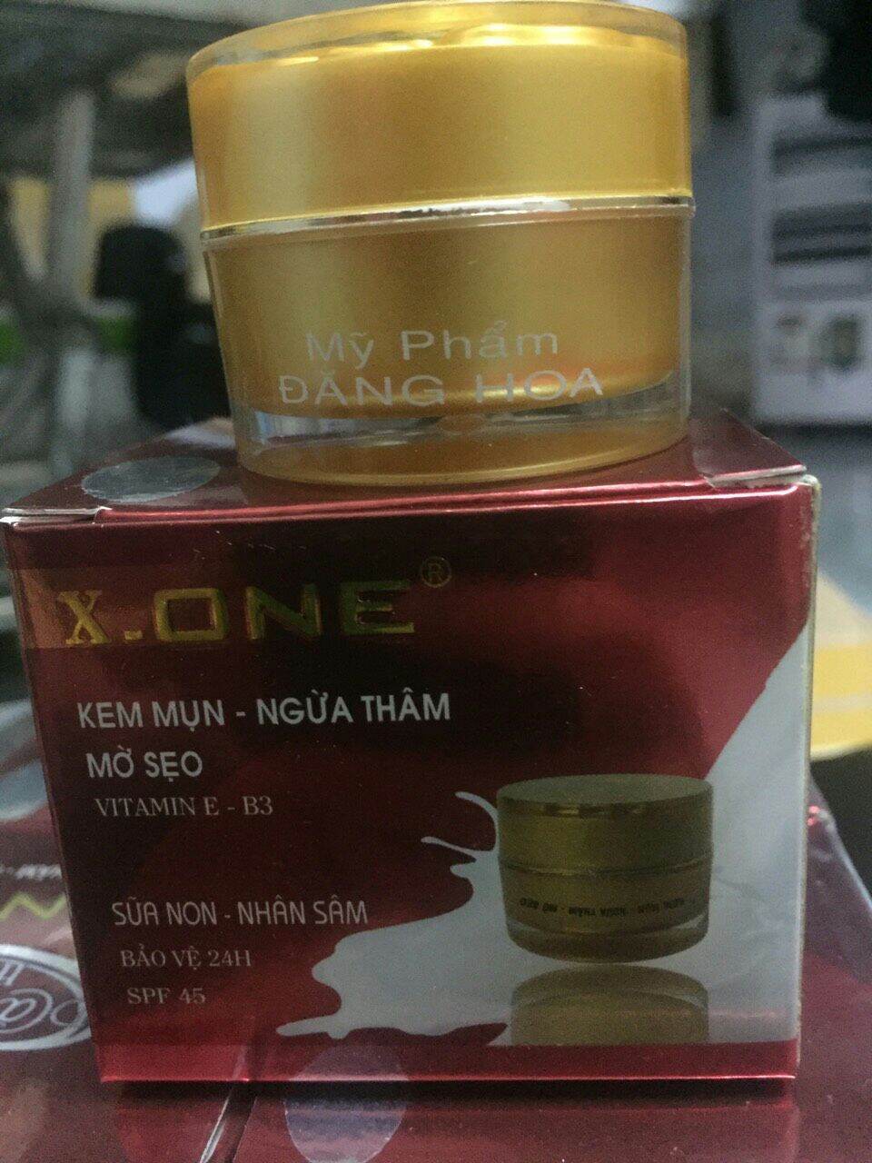 Kem mụn thâm mờ sẹo x-one 15g