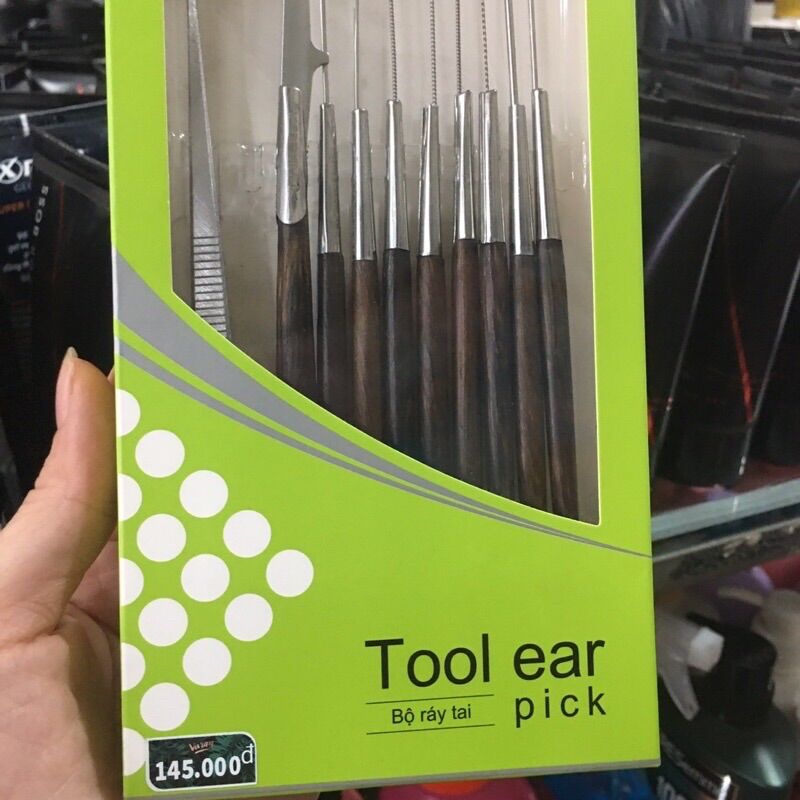 BỘ RÁY TAI 10 MÓN NGHĨA BEAUTY TOOL EAR PICK