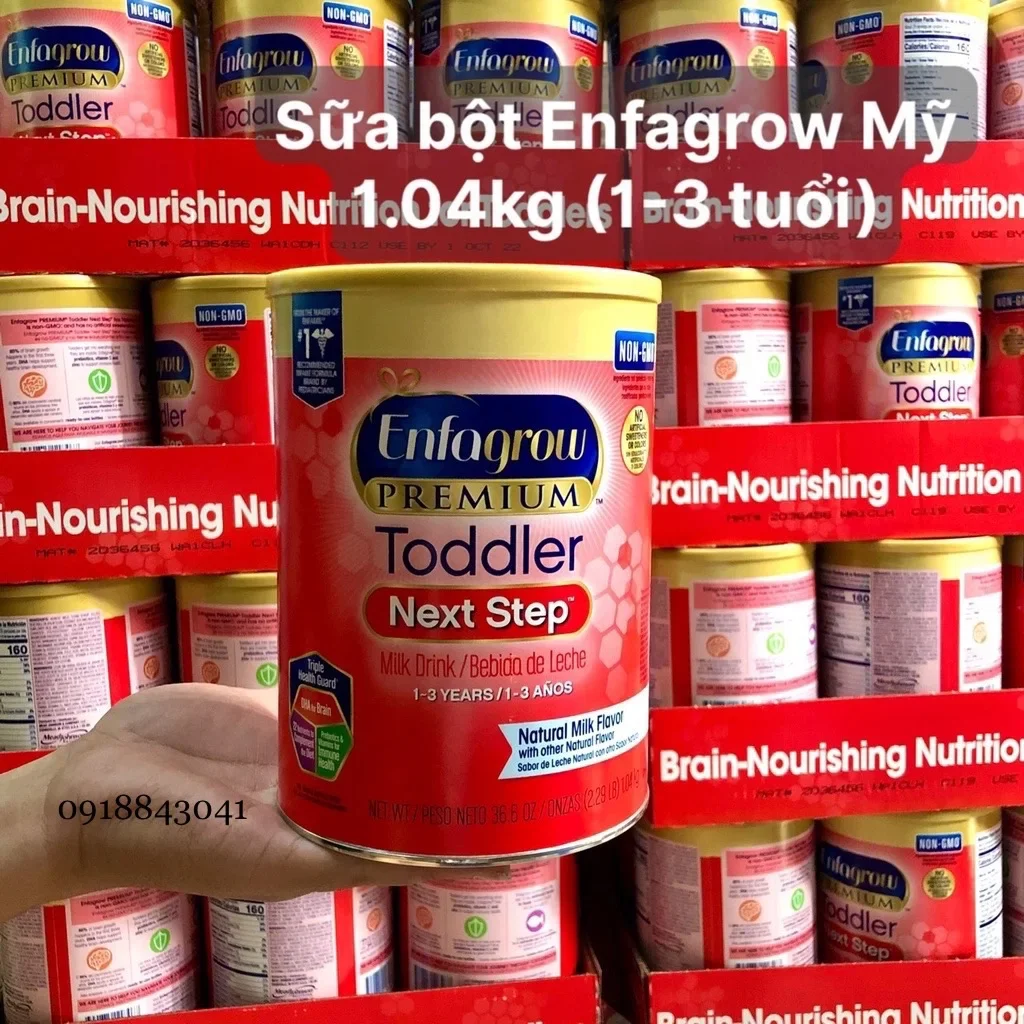 Sữa ENFAGROW Premium Toddler Next Step Hộp 1.04kg Chuẩn Mỹ