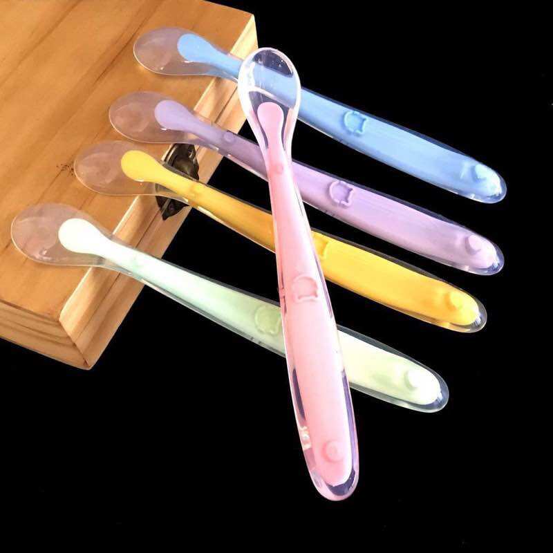 Thìa ăn dặm silicon lồng sâu