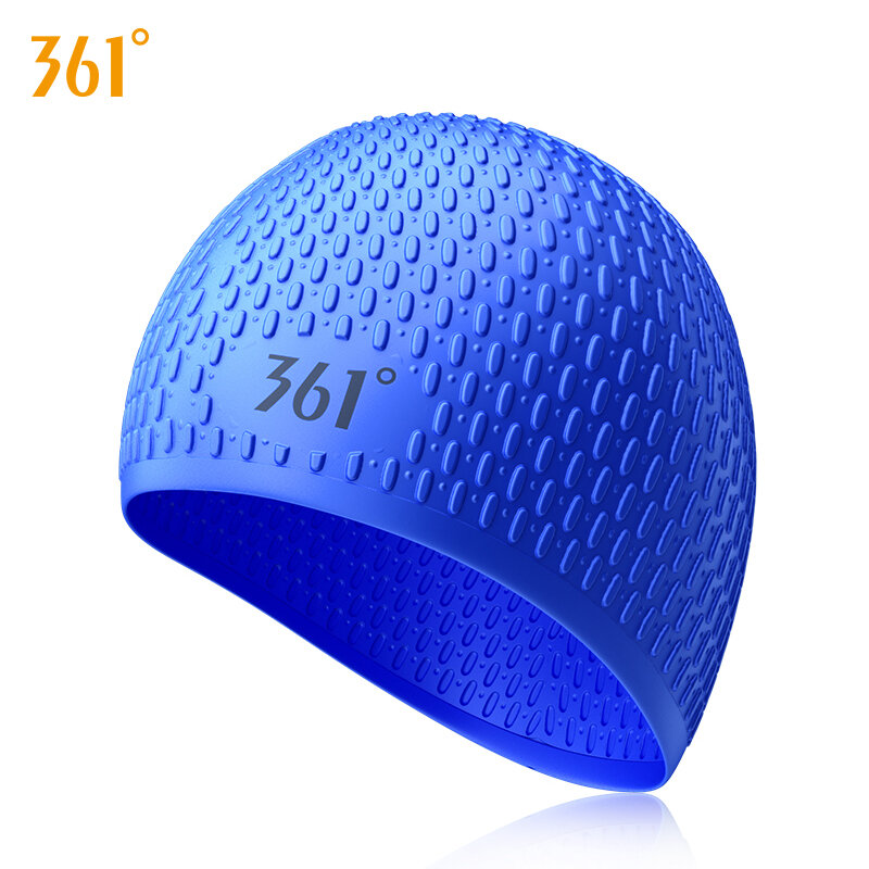 Mũ bơi 361 ° mũ bơi silicon chống nước không chật đầu mẫu nữ mũ bơi chuyên nghiệp bảo vệ tai trùm đầu cỡ lớn mẫu nam