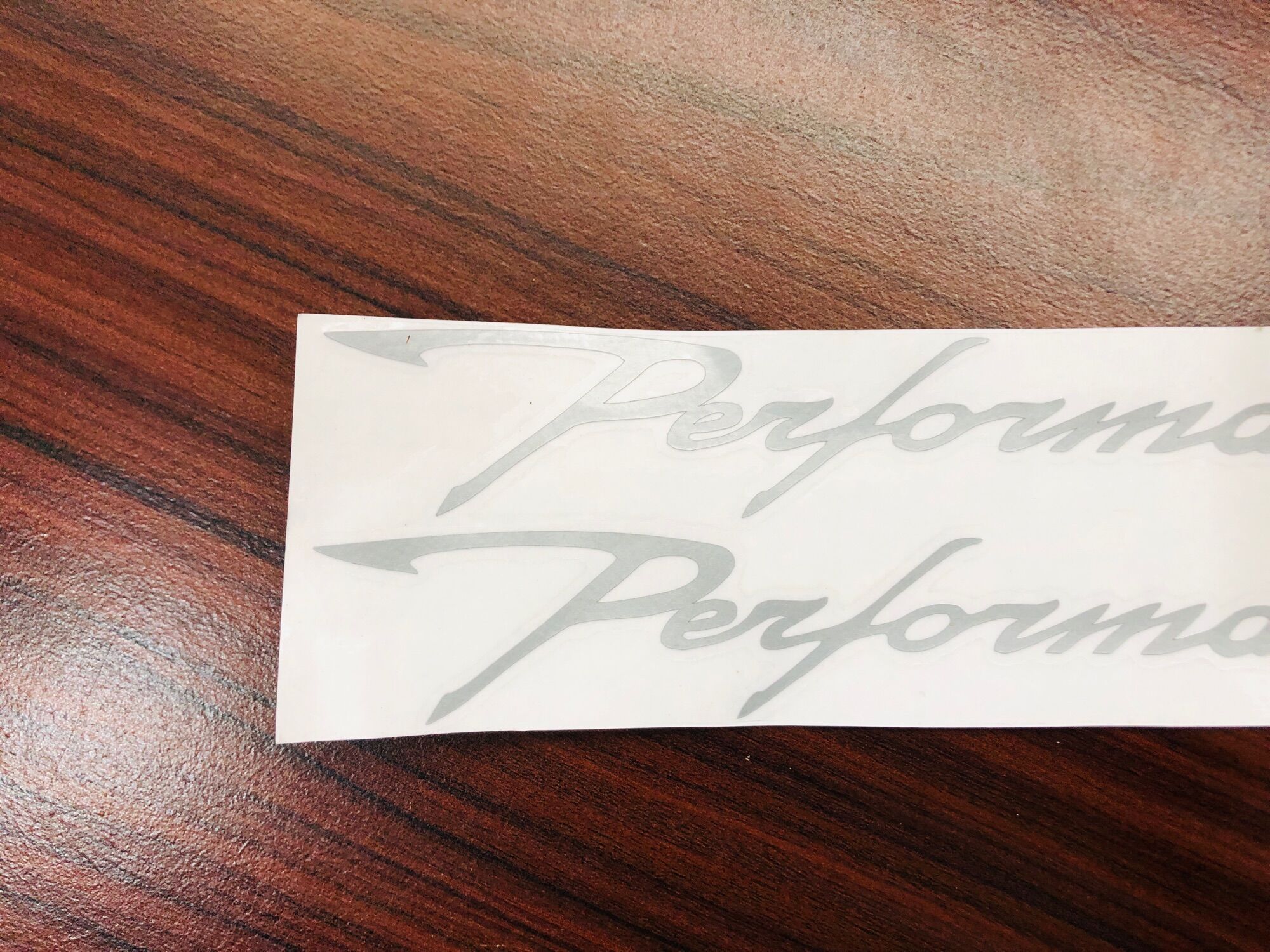 CẶP CHỮ PERFORMACE DECAL BẠC