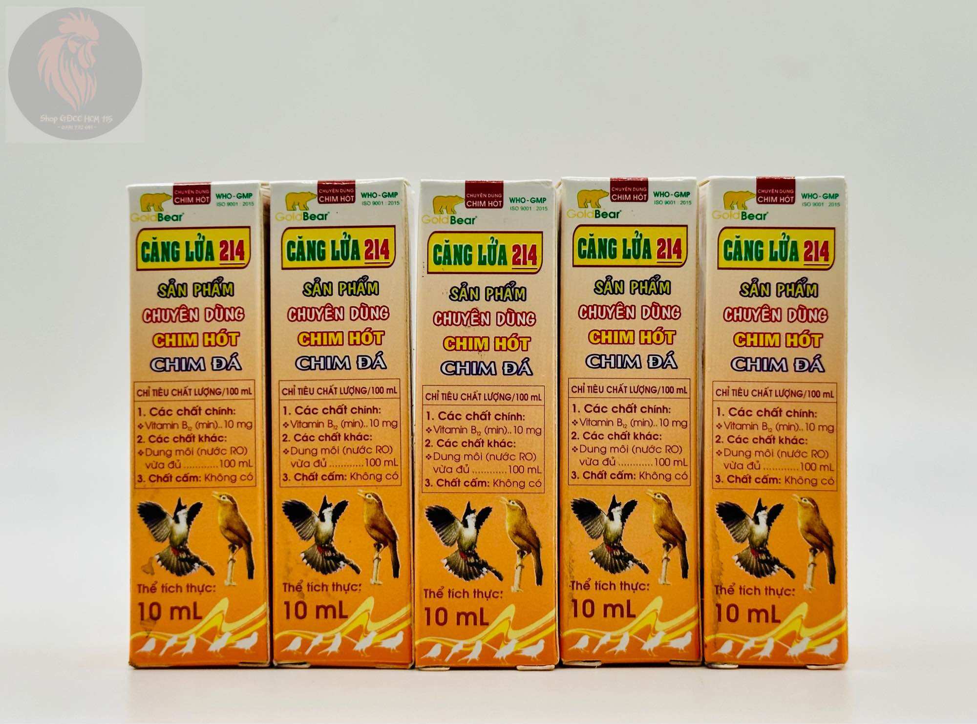 CĂNG LỬA 214 10ml (Căng Lửa, Tăng nước Máu)
