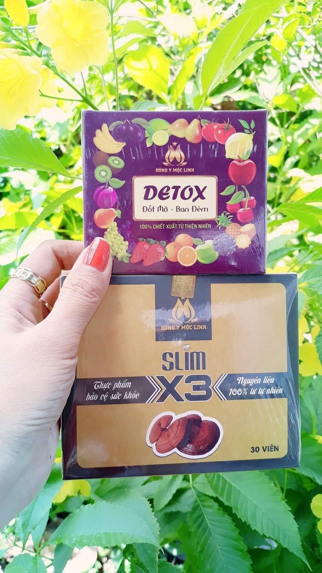 Giảm Cân X3 Tặng Kèm Detox