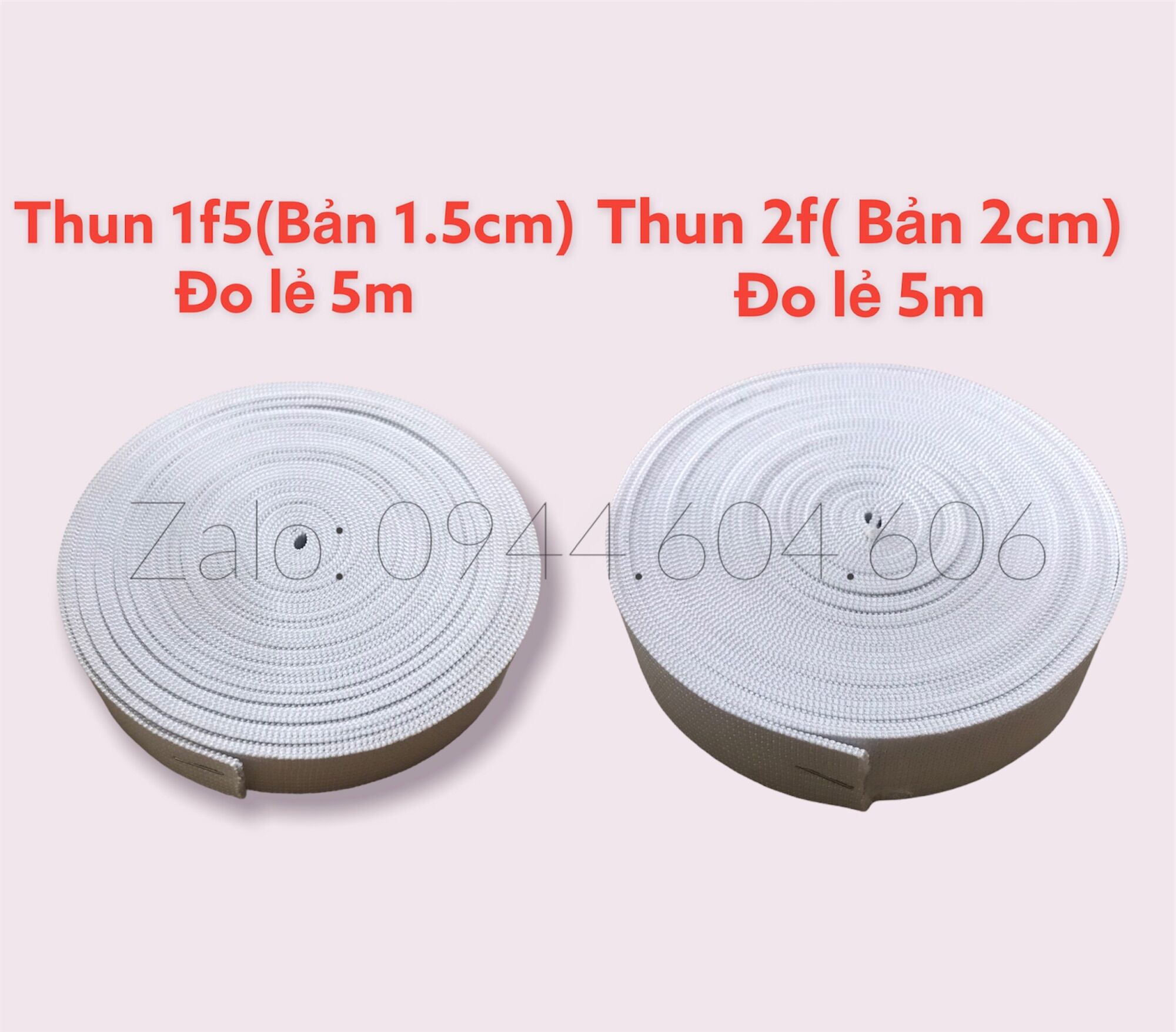 DÂY THUN MAY ĐỒ - DÂY THUN LUỒN QUẦN - DÂY THUN LƯNG QUẦN