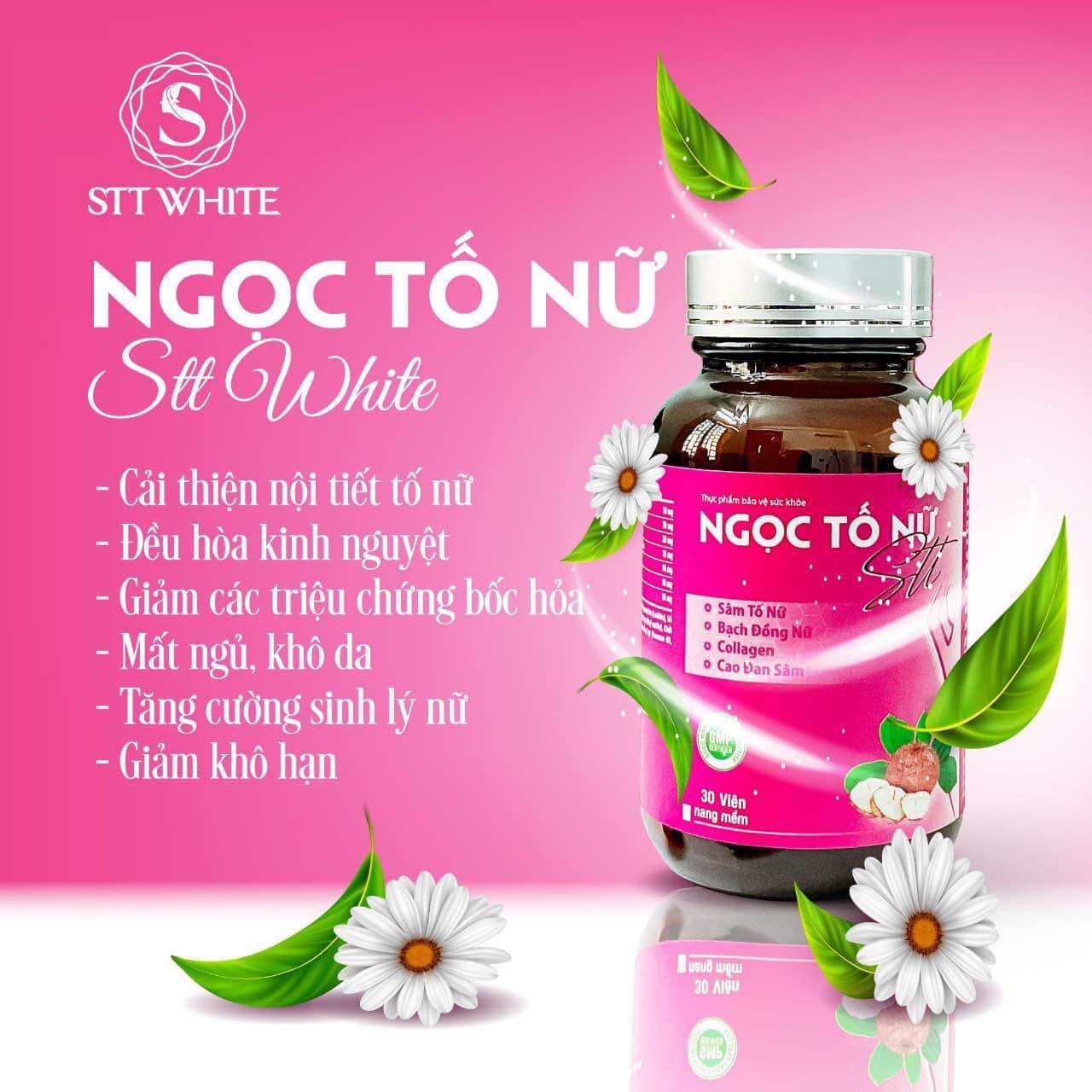 Viên uống Ngọc tố nữ giữ mãi nét Xuân