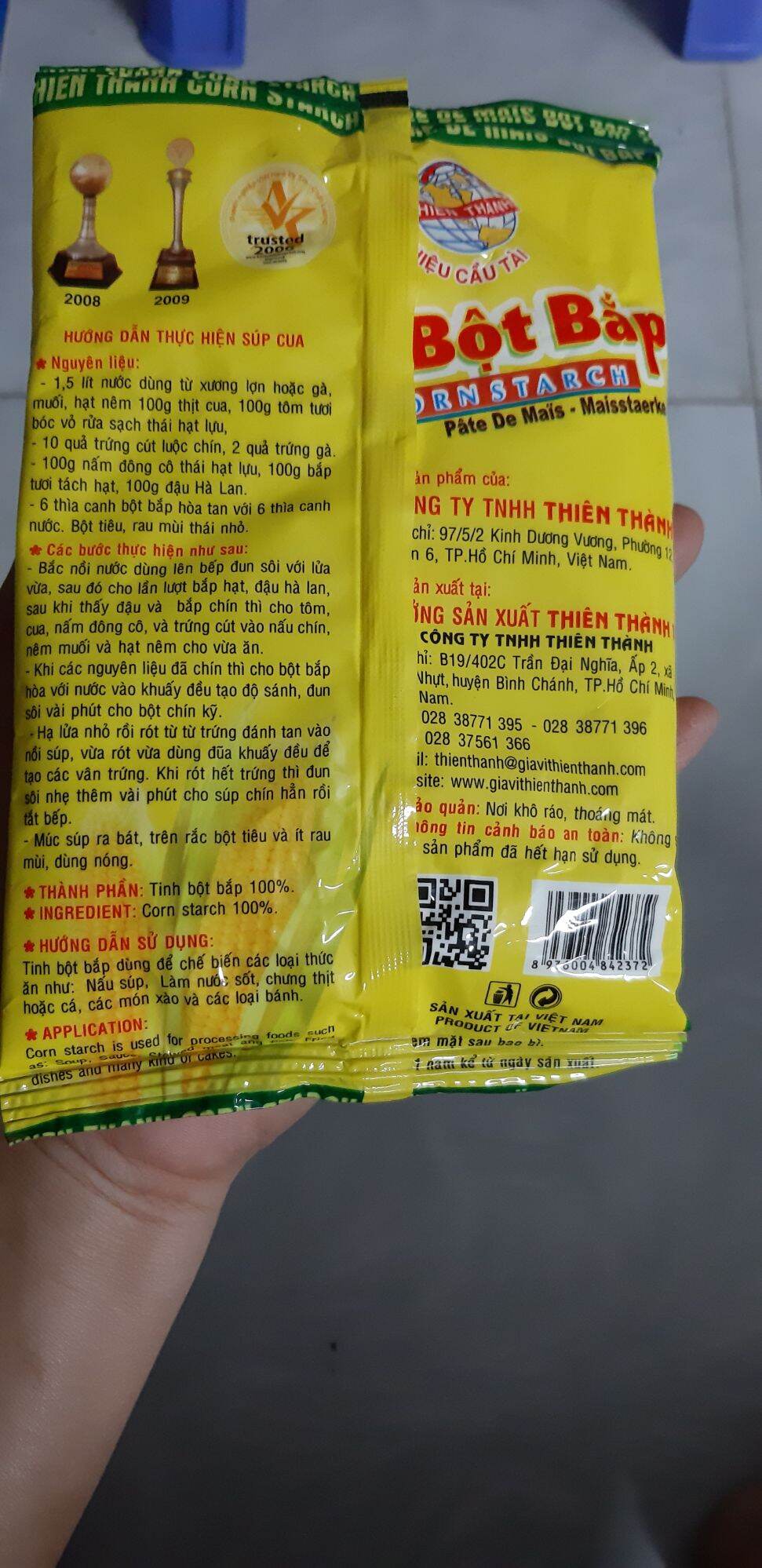Bột bắp 150g Thiên Thành/ Tài Ký
