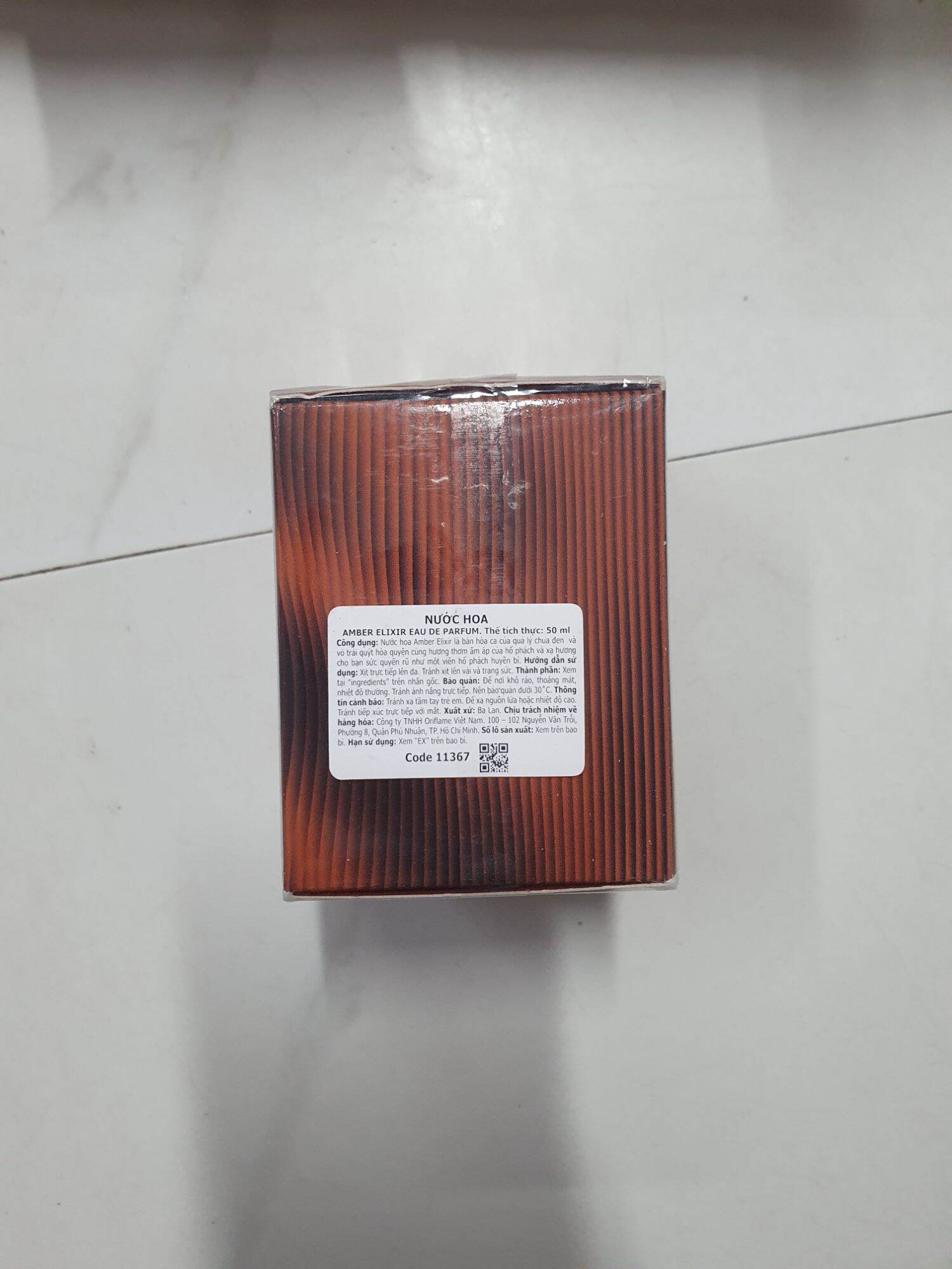 11367 Nước Hoa Oriflamee Nữ Amber Elixir Eau De Parfum 50ml