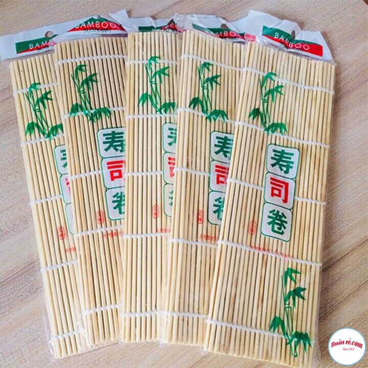 [HCM] Chiếu cuốn sushi cơm cuộn tiện dụng 24x24cm