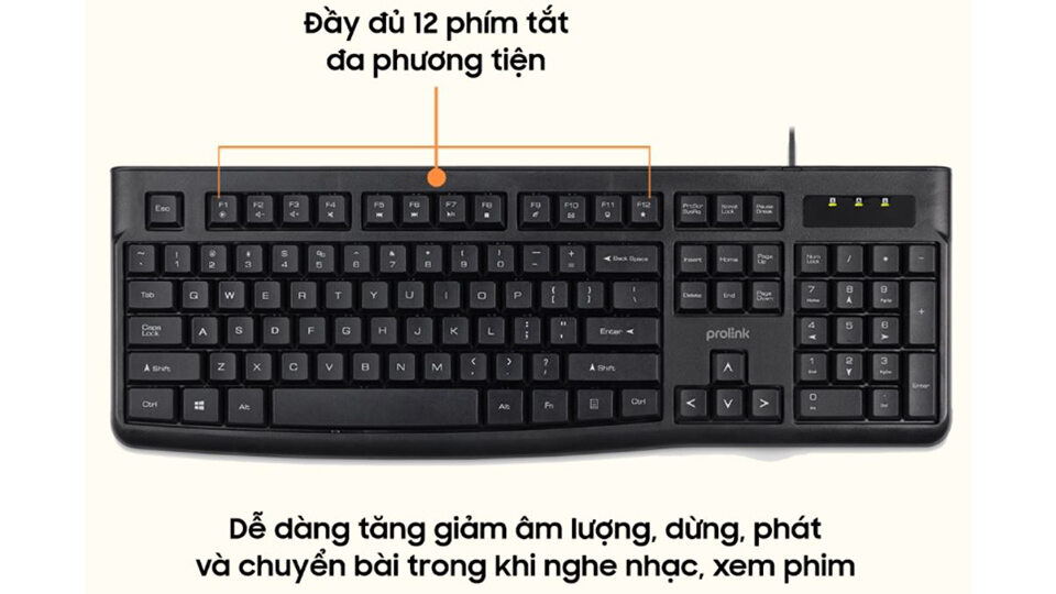 Bàn phím Prolink PKCM-2007