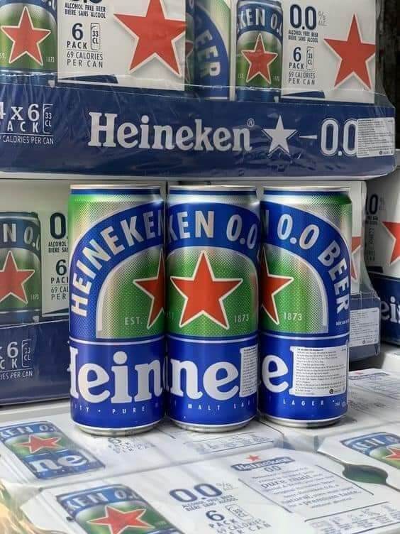 Bia Heineken  (bia 0.0% độ cồn) 330ml