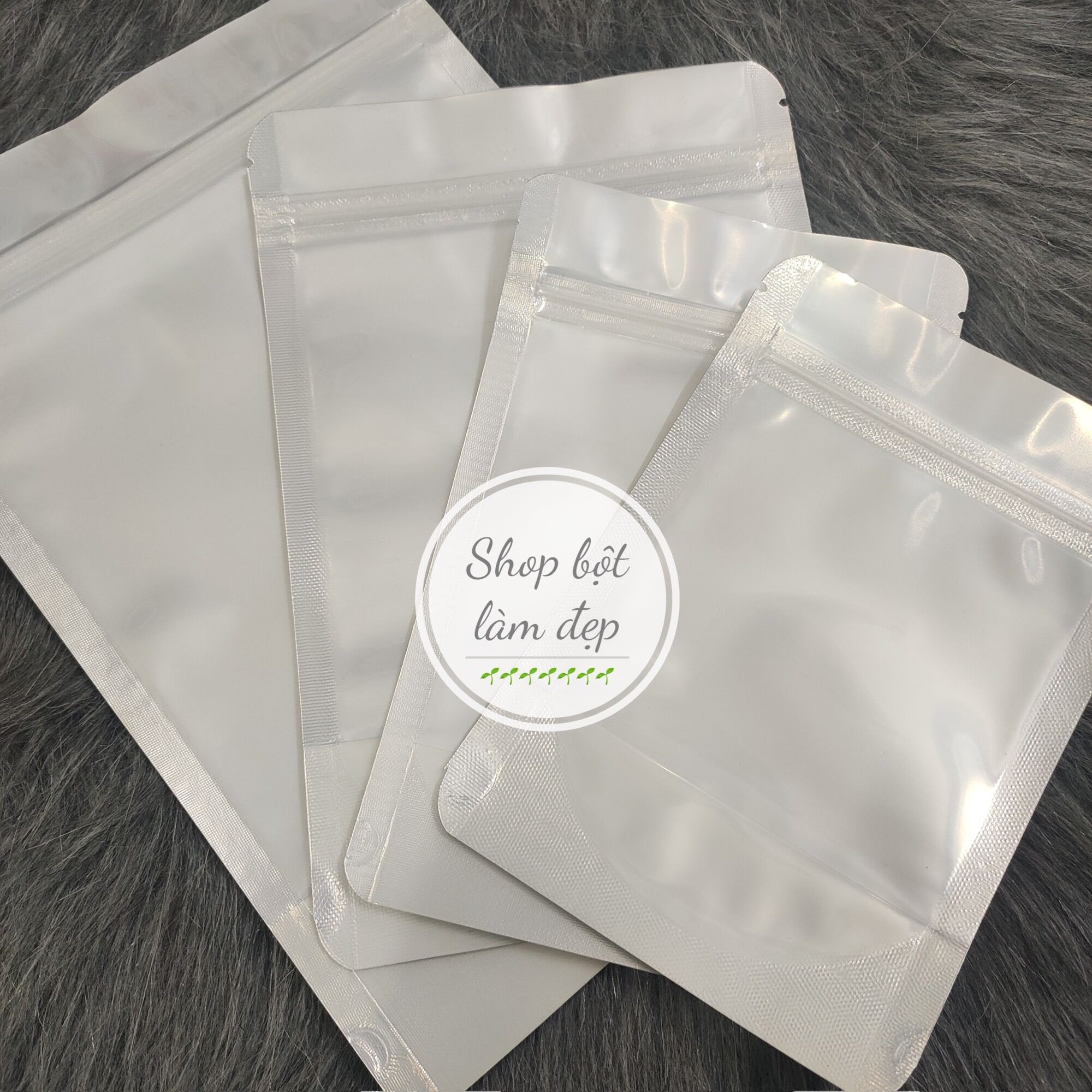 Túi Zip Bạc/ Túi Zip Trong/ Túi Zip Chỉ Đỏ - 1 lạng ( có nhiều size )