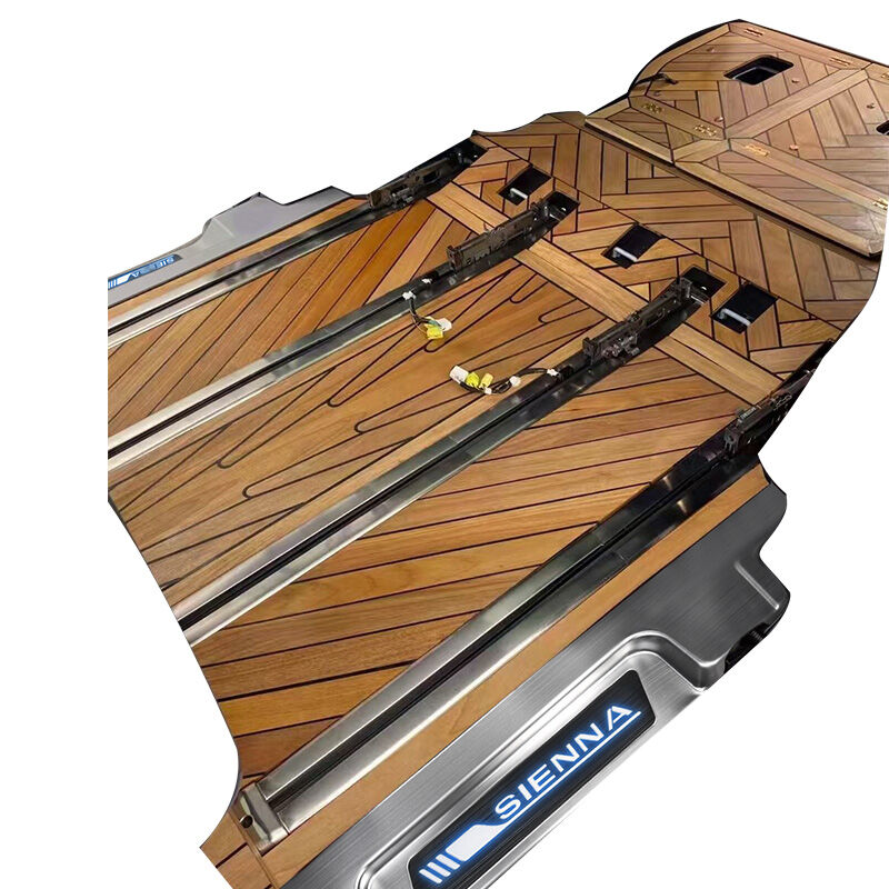 CAIFANG | Interior Walnut Wood Floor Mats for Toyota Sienna & GRV Giá 18,156,000 Đồng*Miễn phí vận chuyển