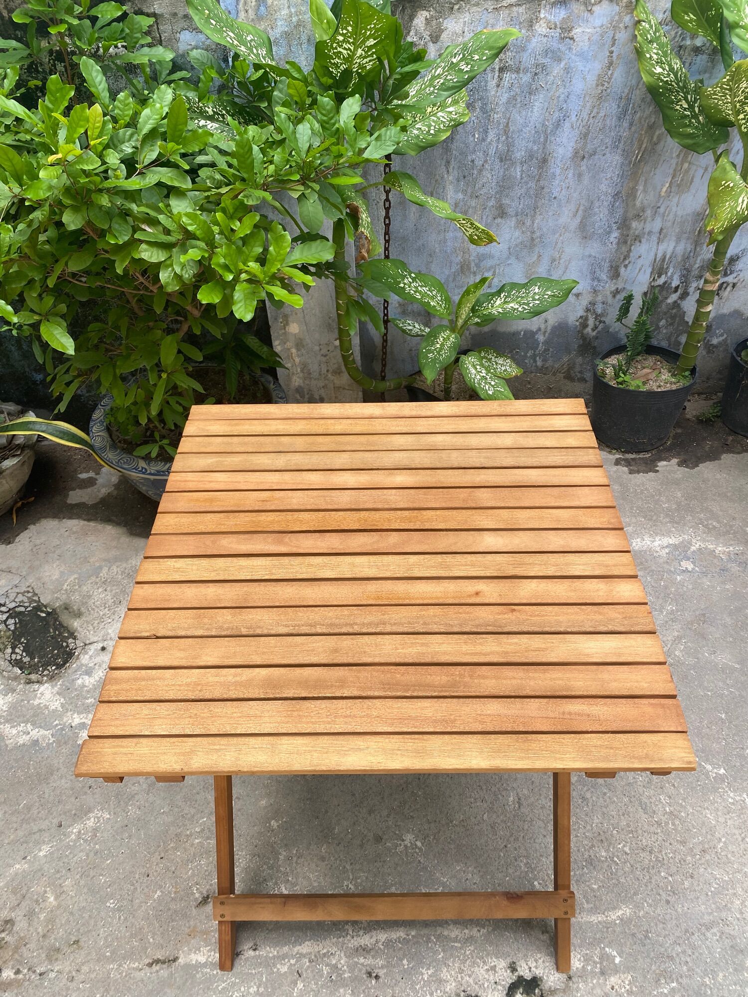 Bàn gỗ xếp gọn