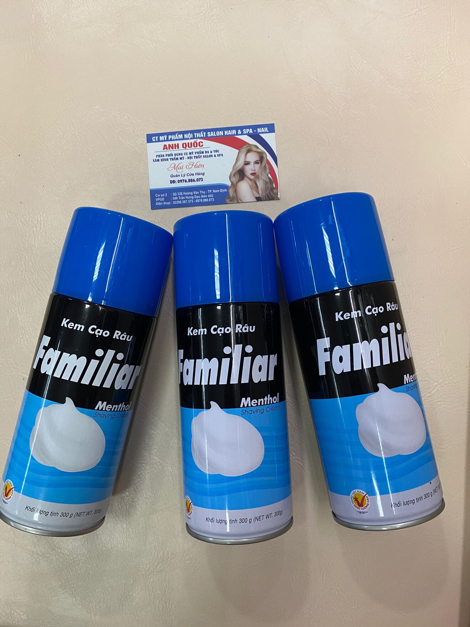 Kem cạo râu Familiar 300g