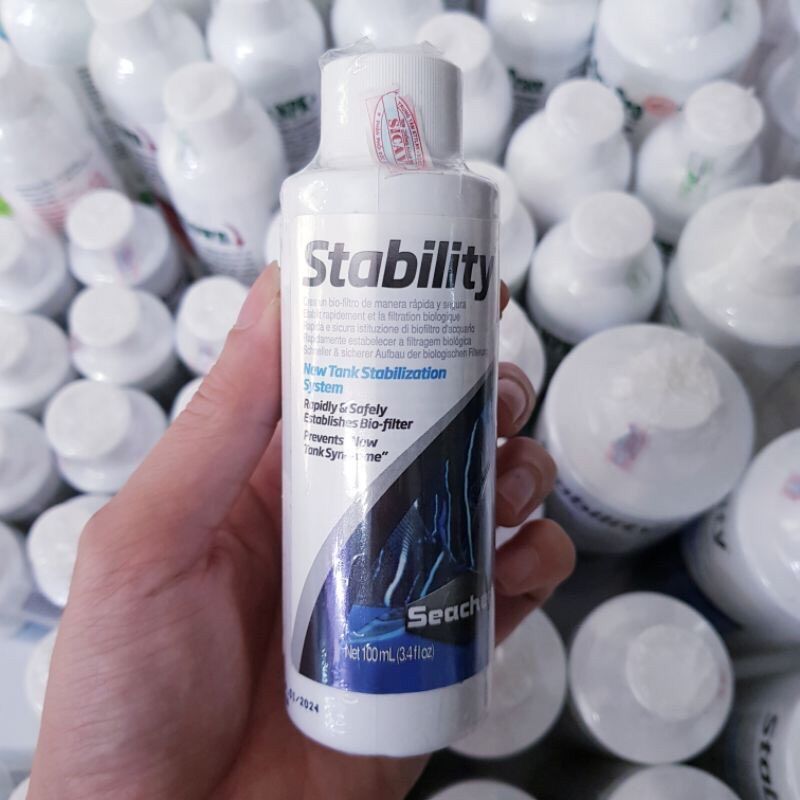 [Chính hãng tem] Vi sinh cao cấp Seachem Stability (USA)