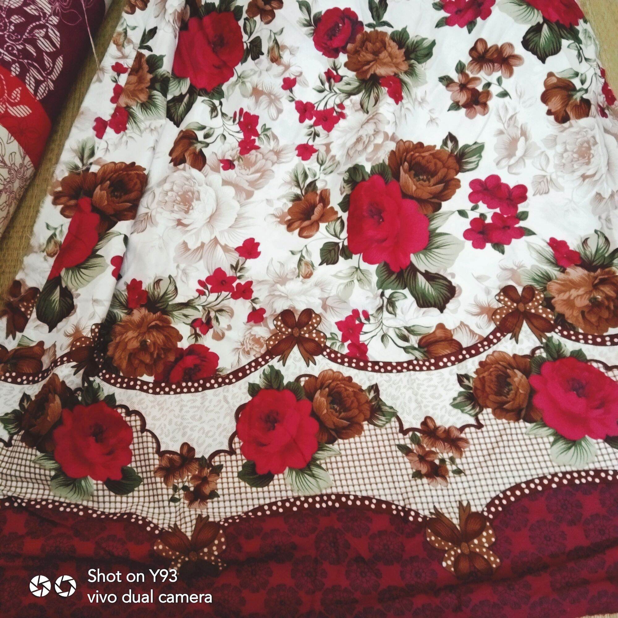 Vải thô cotton chuyên dụng may ga gối có khổ rộng2,35m