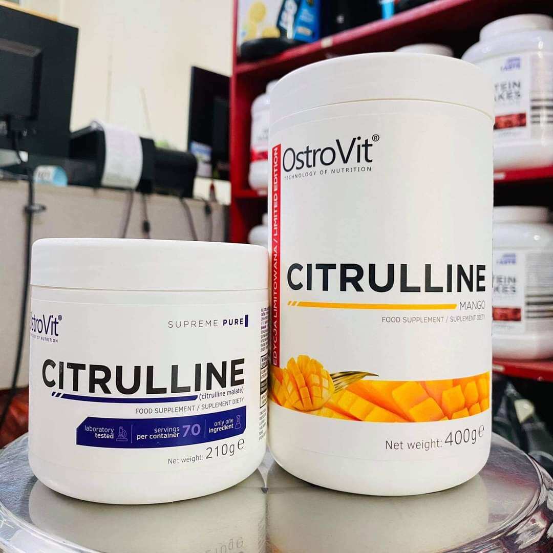 Ostrovit Citrulline Preworkout Pump Cơ Cực Đỉnh 70 Serving