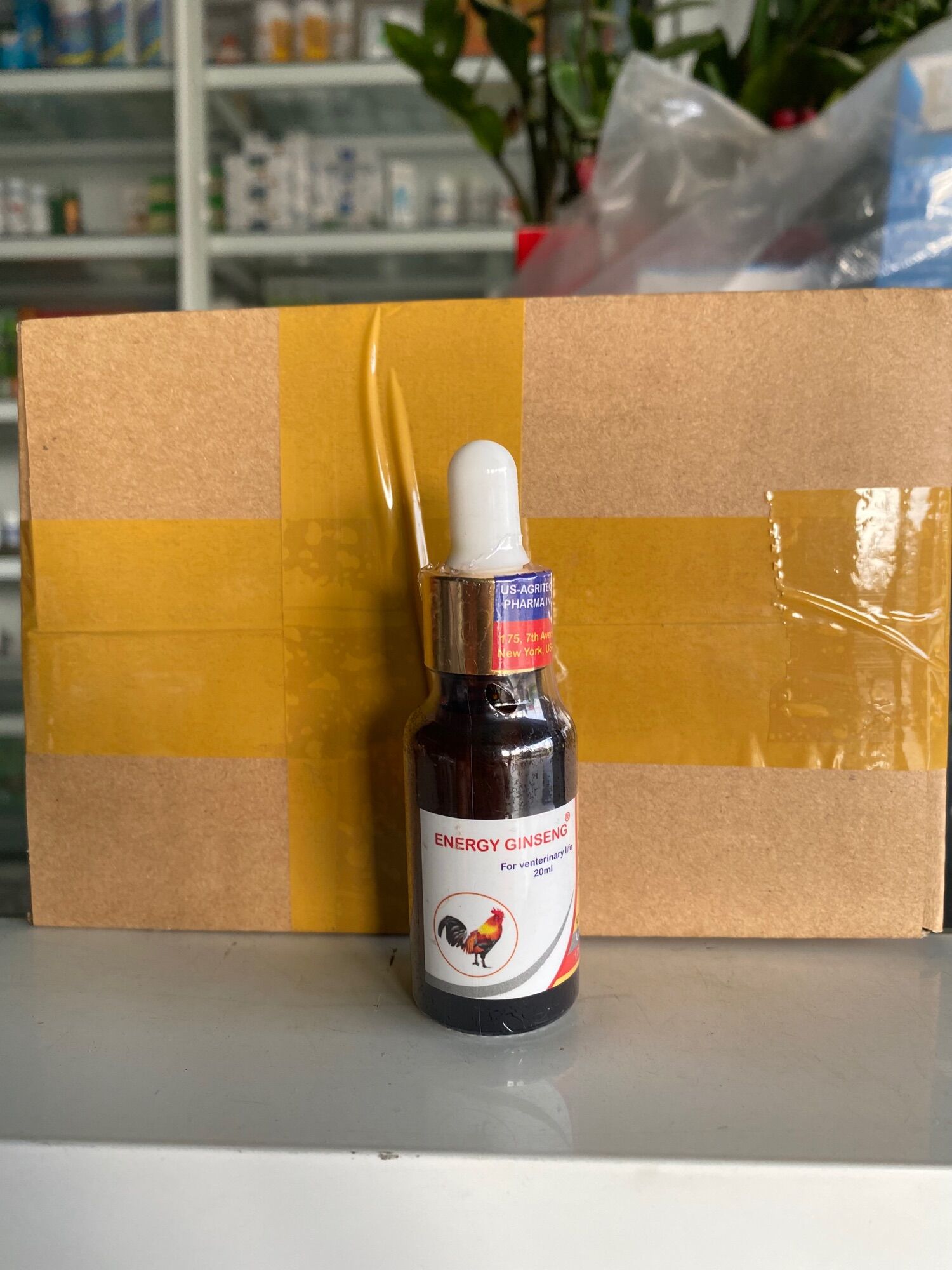 Energy ginseng dinh dưỡng cho gà lọ 20ml
