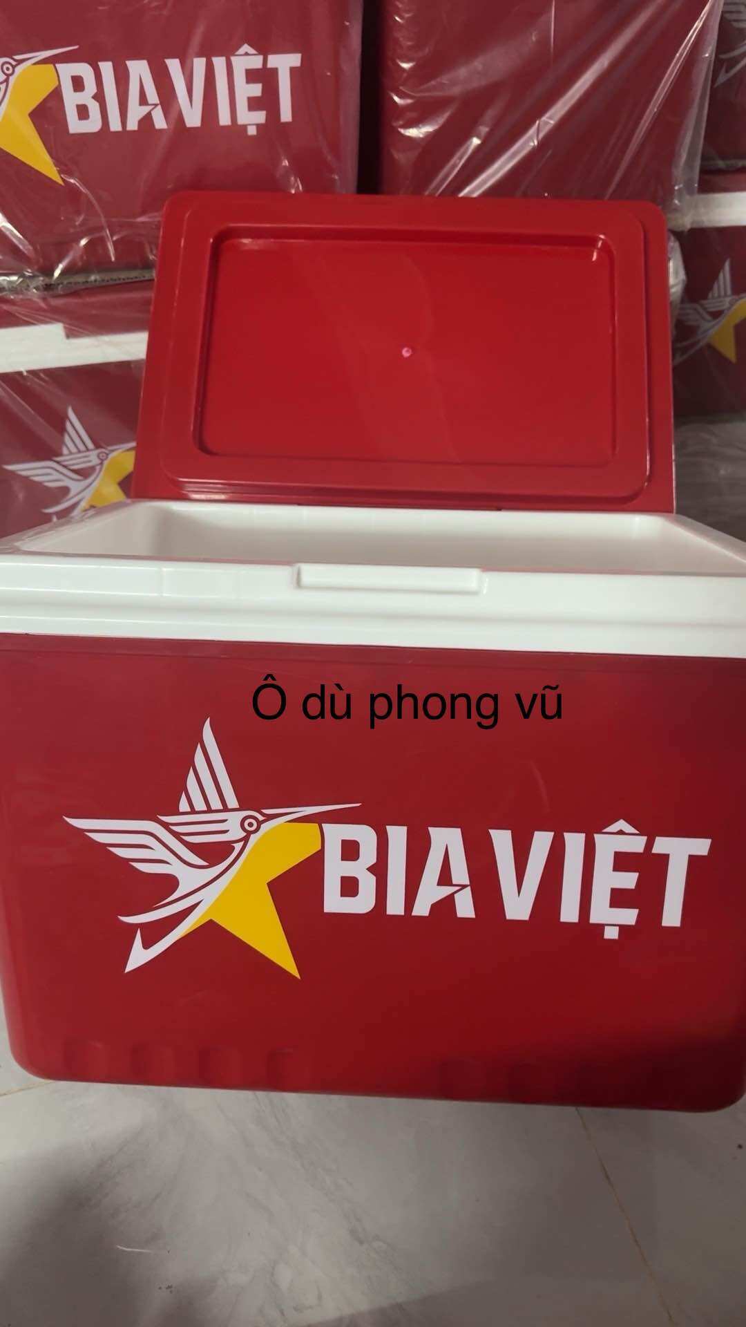 Thùng đá 35l hkm có van xả đáy