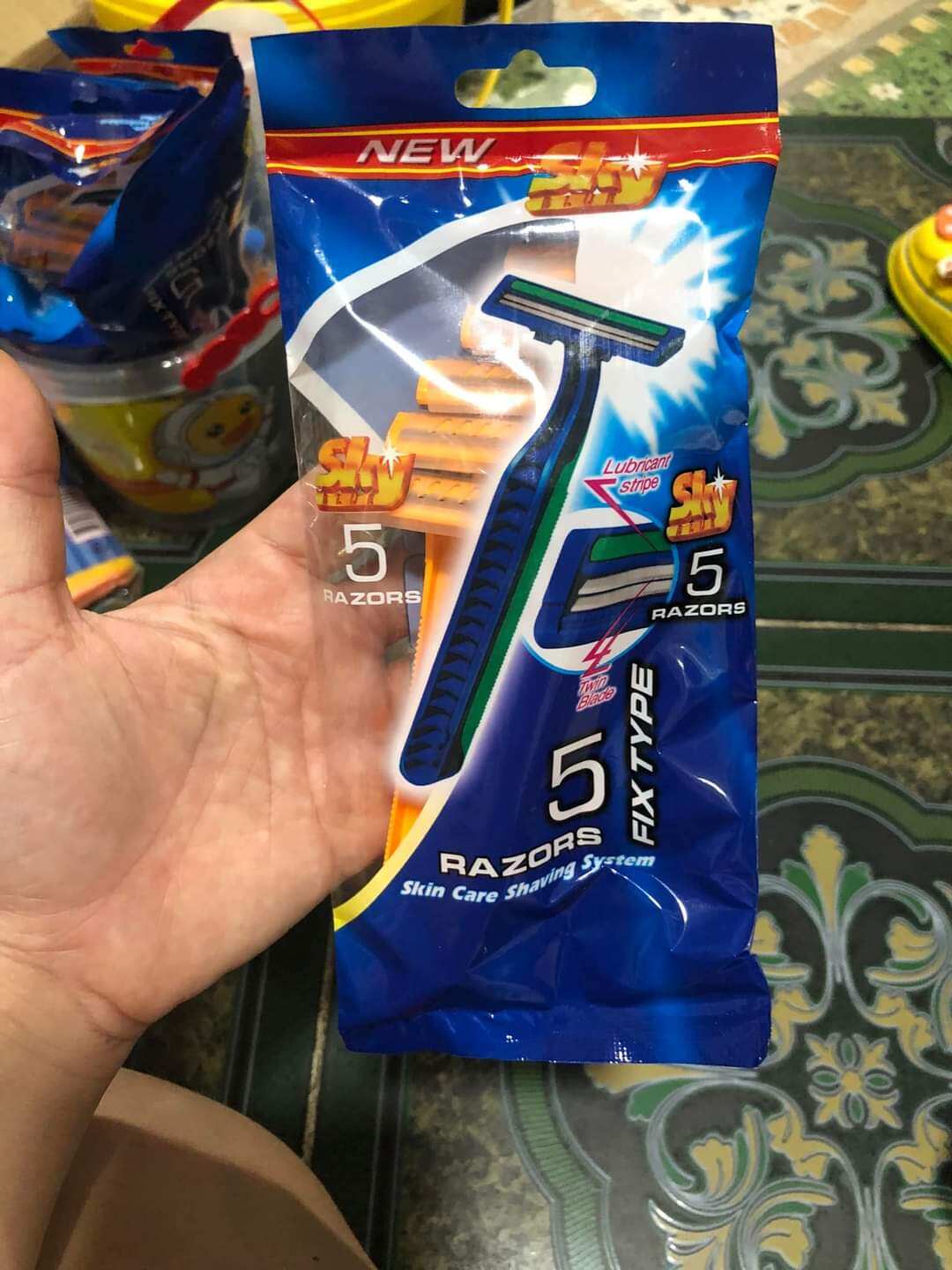 dao cạo râu razors bịt 5 cái