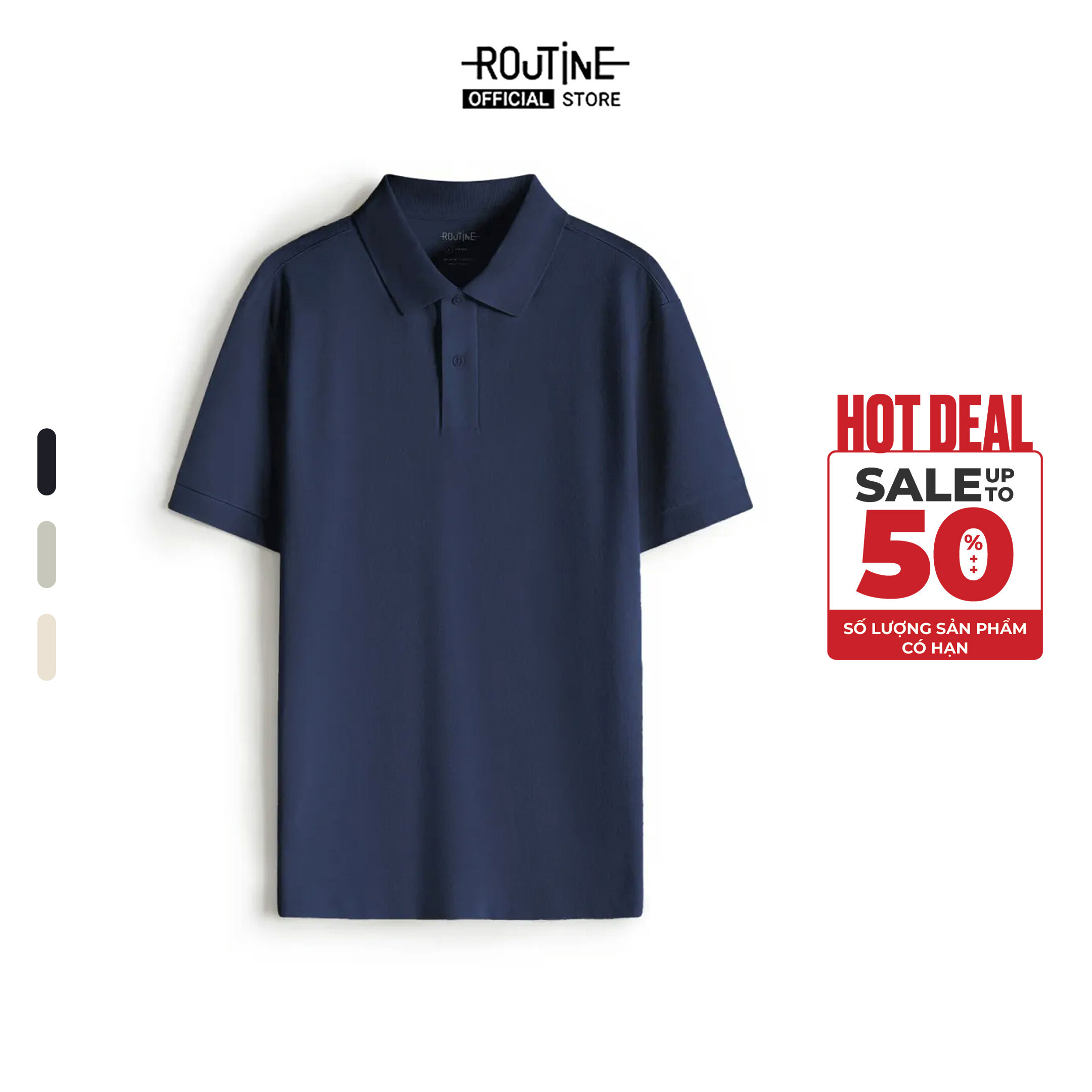 Áo Polo Tay Ngắn Nam Sorona Form Fitted - Routine 10S25POL009