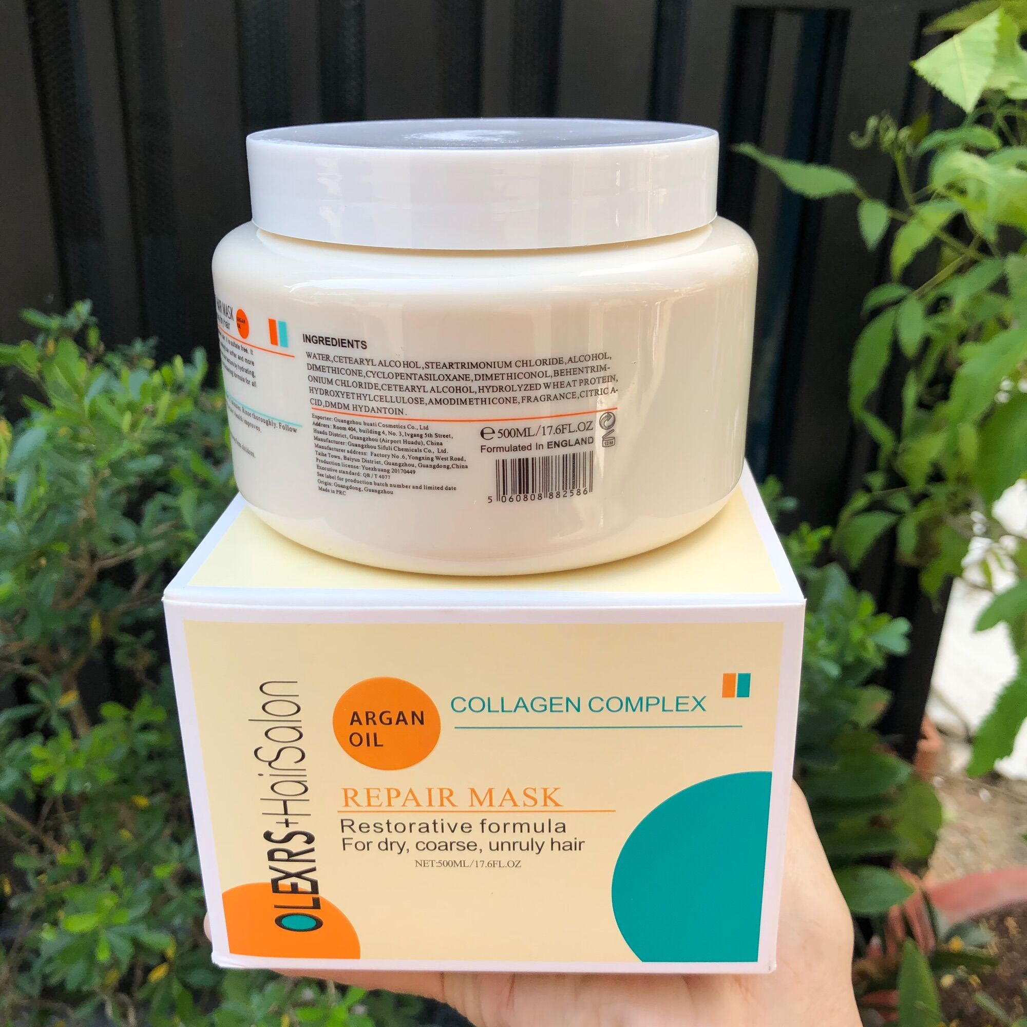 Kem ủ tóc cao cấp OLEXRS Collagen Complex Repair Mask 500ml