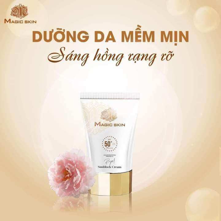 KEM CHỐNG NẮNG THẢO DƯỢC MAGIC SKIN Mới