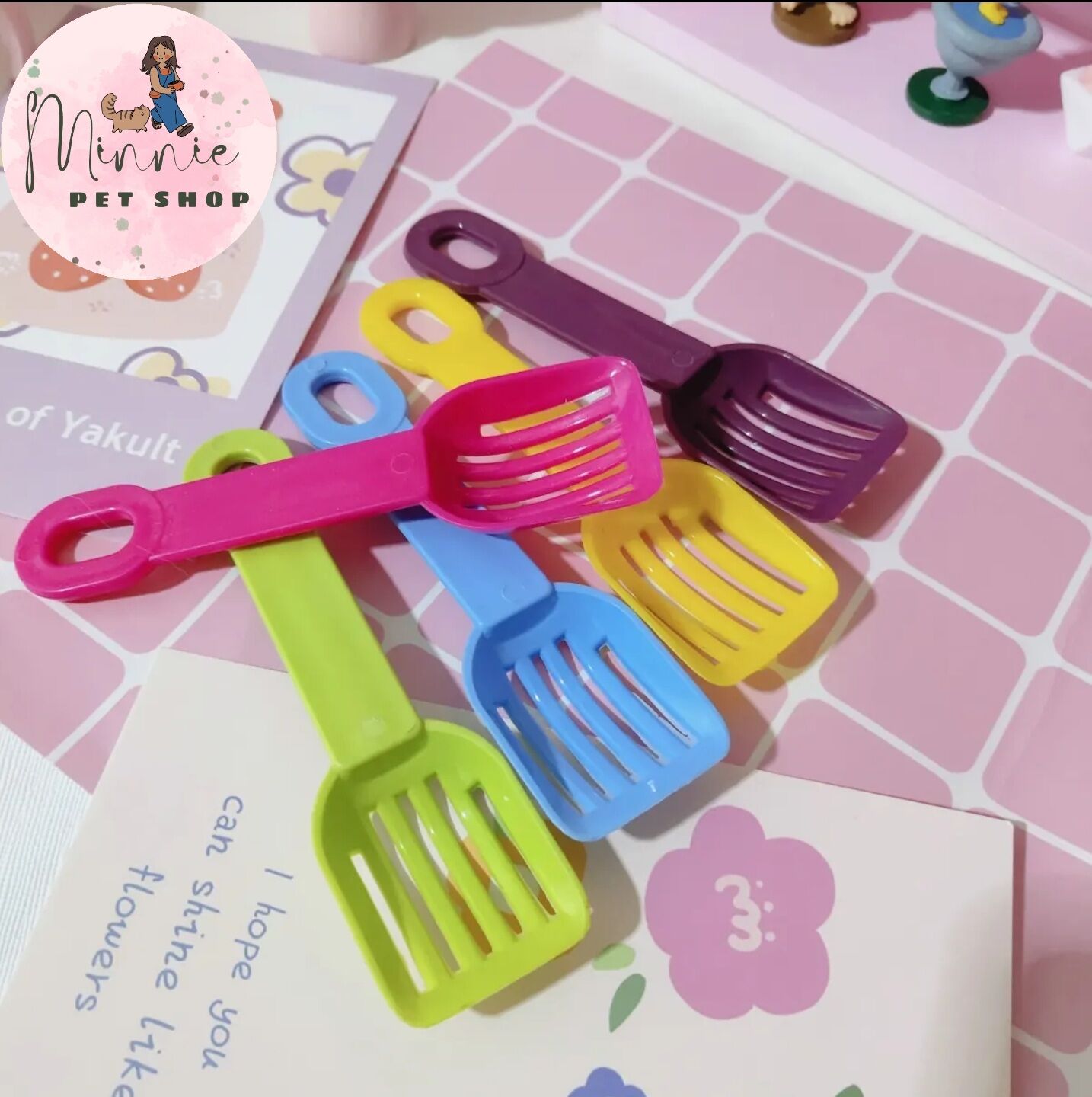 Xẻng Mini Lọc Phân Chuồng Cho Hamster, Sóc Bông, Sóc Bay, Sóc Đất...